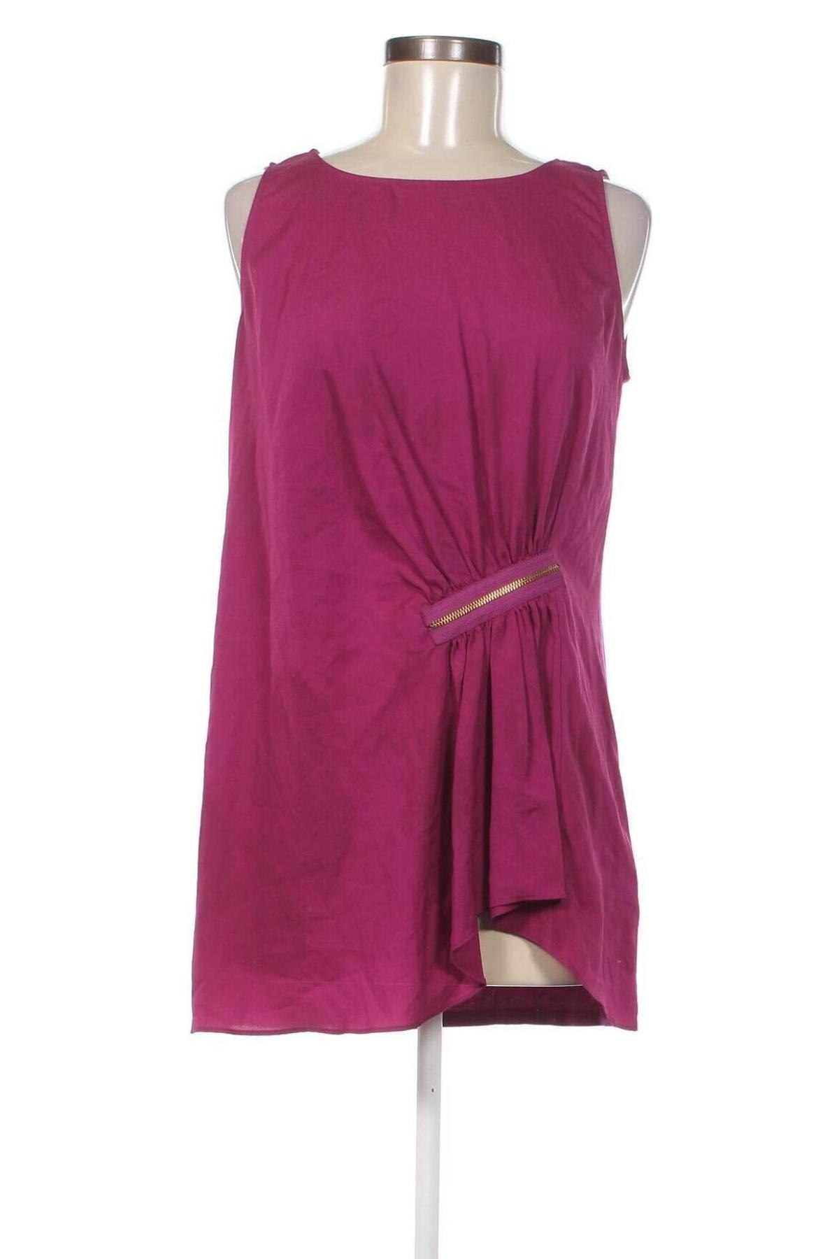 Γυναικείο αμάνικο μπλουζάκι Alba Moda, Μέγεθος M, Χρώμα Βιολετί, Τιμή 7,22 €