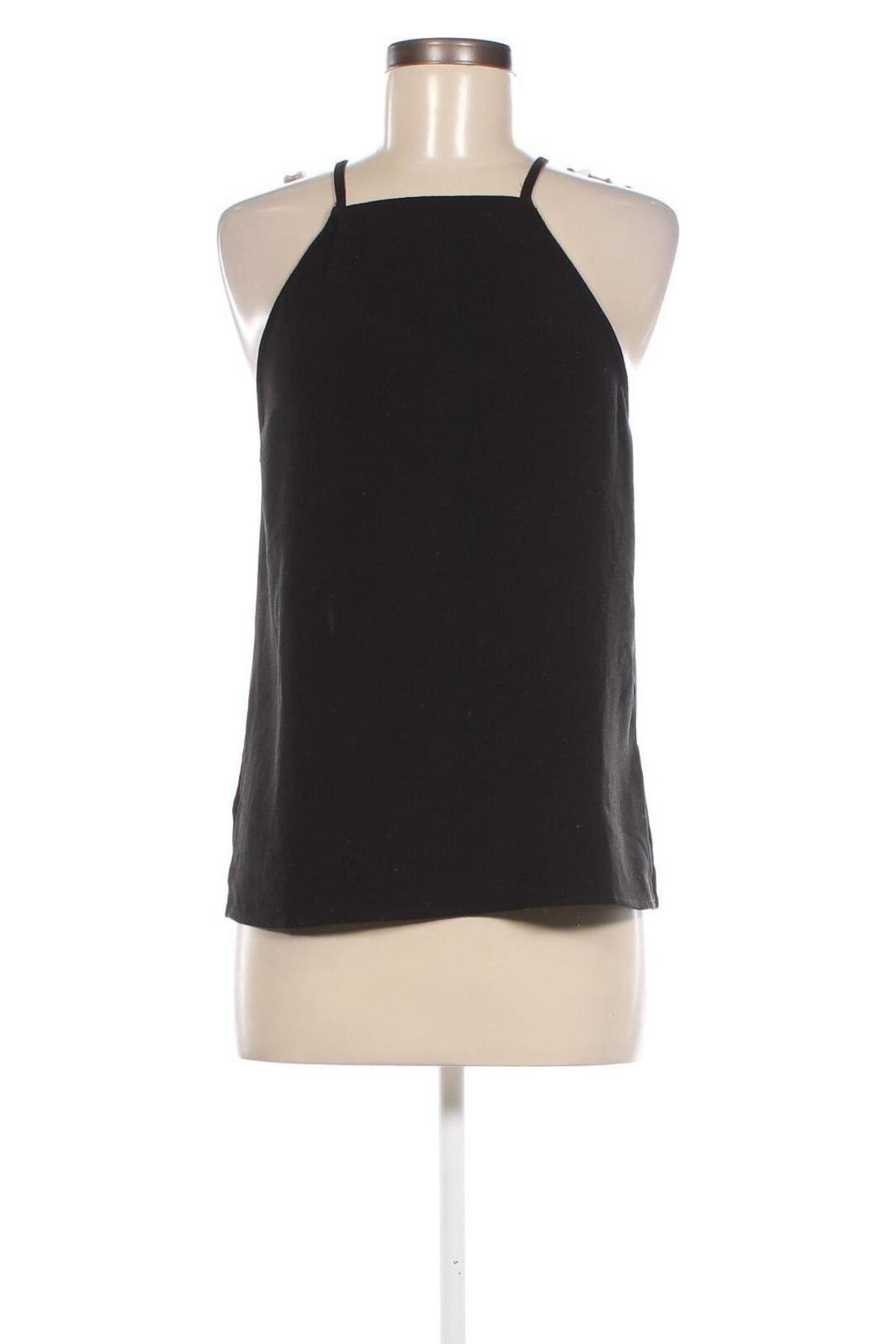 Γυναικείο αμάνικο μπλουζάκι American Apparel, Μέγεθος S, Χρώμα Μαύρο, Τιμή 2,60 €