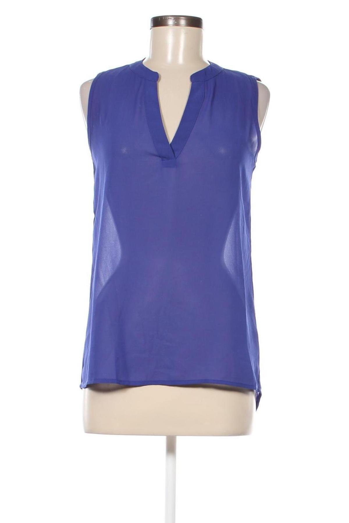 Γυναικείο αμάνικο μπλουζάκι Amisu, Μέγεθος XS, Χρώμα Μπλέ, Τιμή 2,41 €