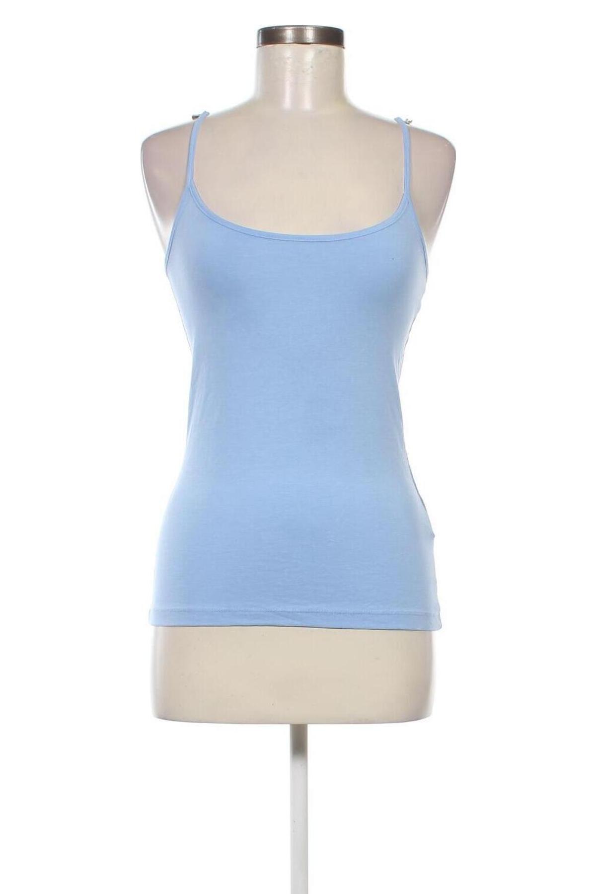 Γυναικείο αμάνικο μπλουζάκι Amisu, Μέγεθος S, Χρώμα Μπλέ, Τιμή 4,55 €