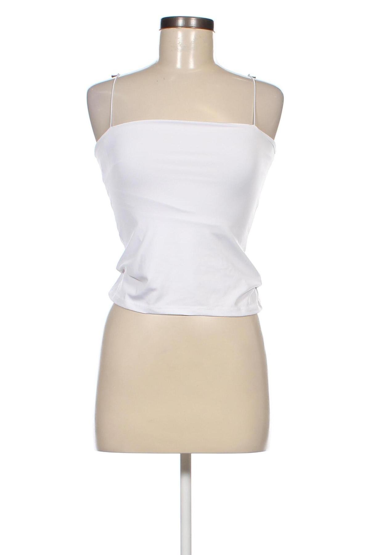 Γυναικείο αμάνικο μπλουζάκι Amisu, Μέγεθος S, Χρώμα Λευκό, Τιμή 8,04 €
