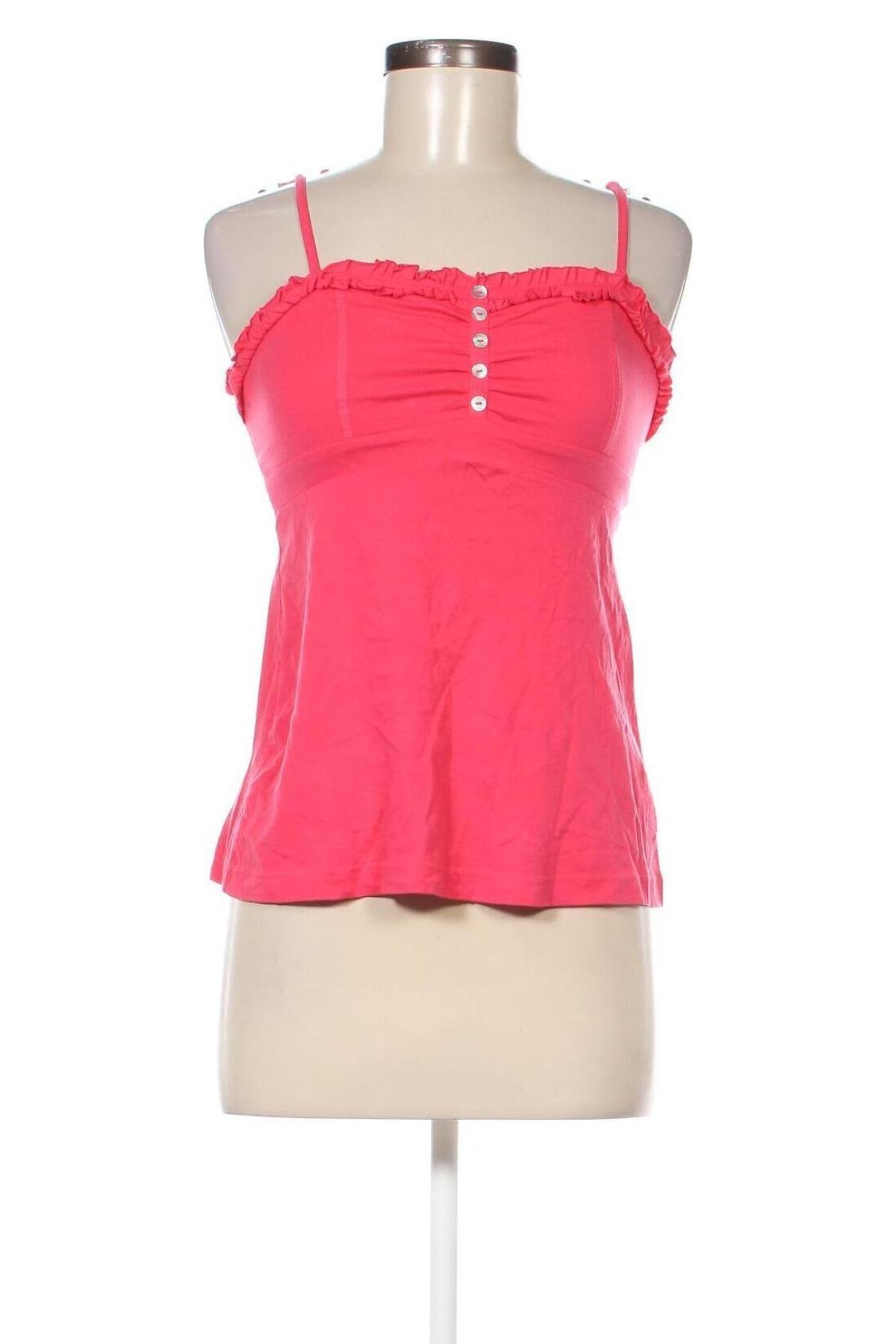 Γυναικείο αμάνικο μπλουζάκι Beach Time, Μέγεθος XS, Χρώμα Ρόζ , Τιμή 2,41 €