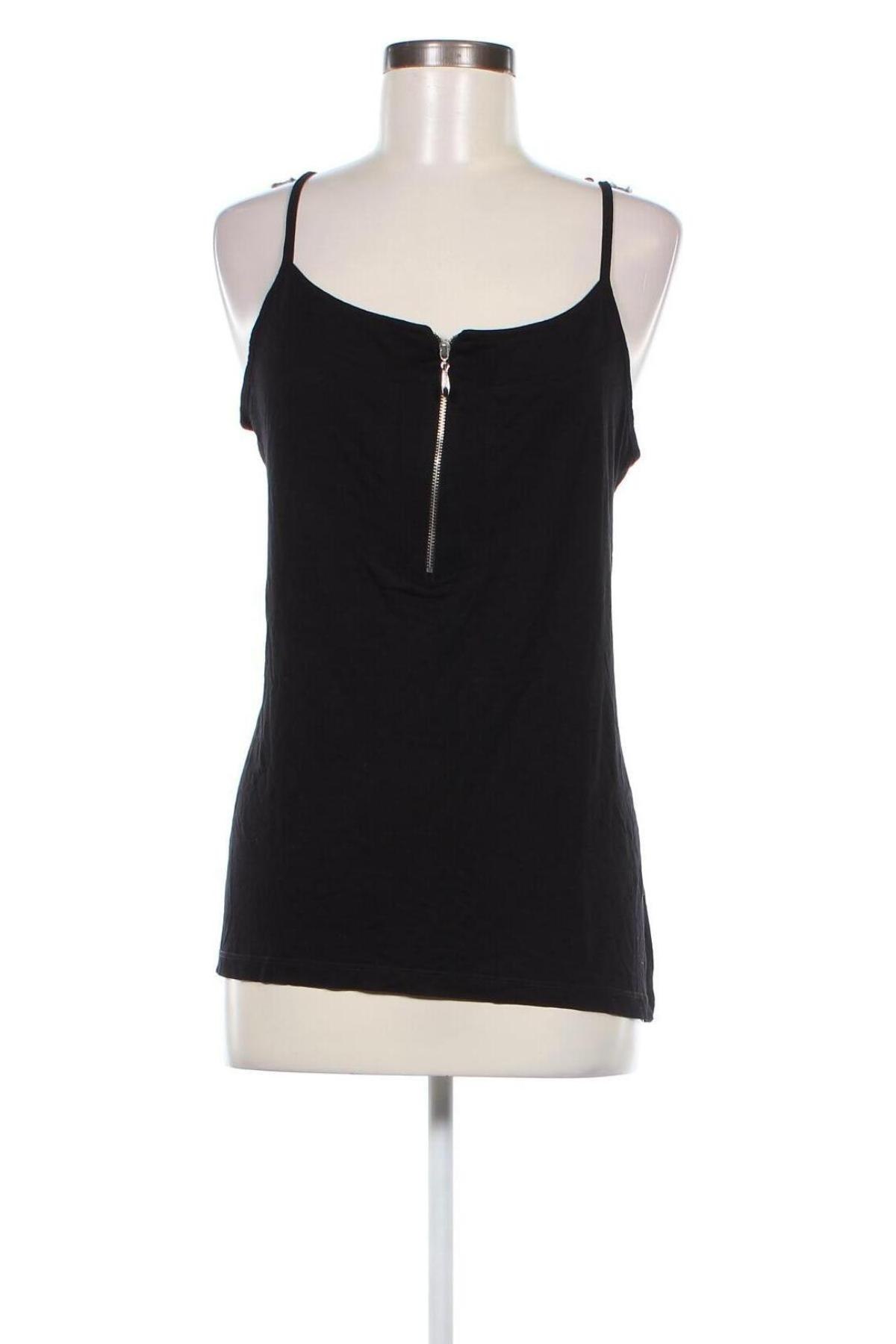 Γυναικείο αμάνικο μπλουζάκι Body Flirt, Μέγεθος XL, Χρώμα Μαύρο, Τιμή 3,94 €