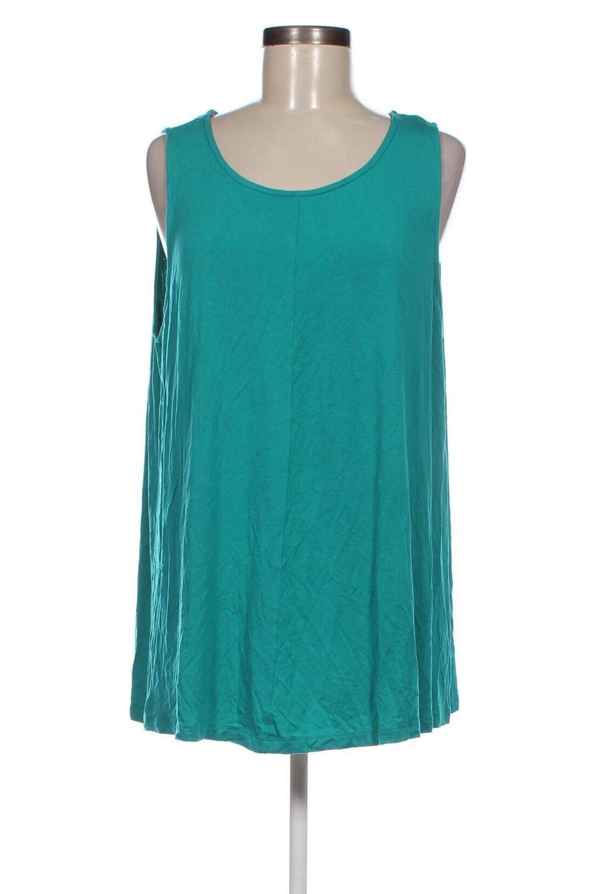 Γυναικείο αμάνικο μπλουζάκι C&A, Μέγεθος XL, Χρώμα Πράσινο, Τιμή 8,04 €
