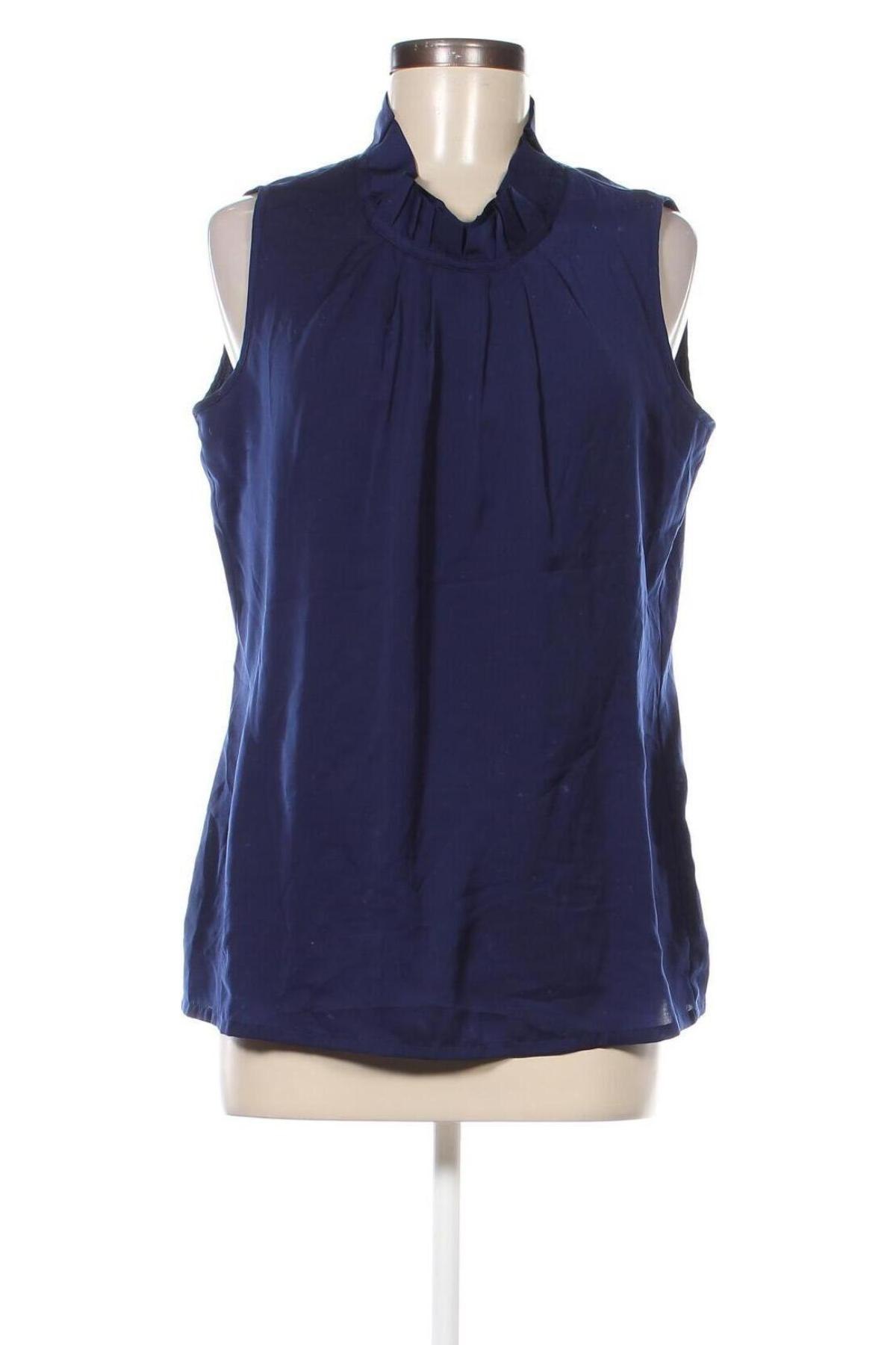 Γυναικείο αμάνικο μπλουζάκι Comma,, Μέγεθος M, Χρώμα Μπλέ, Τιμή 7,68 €