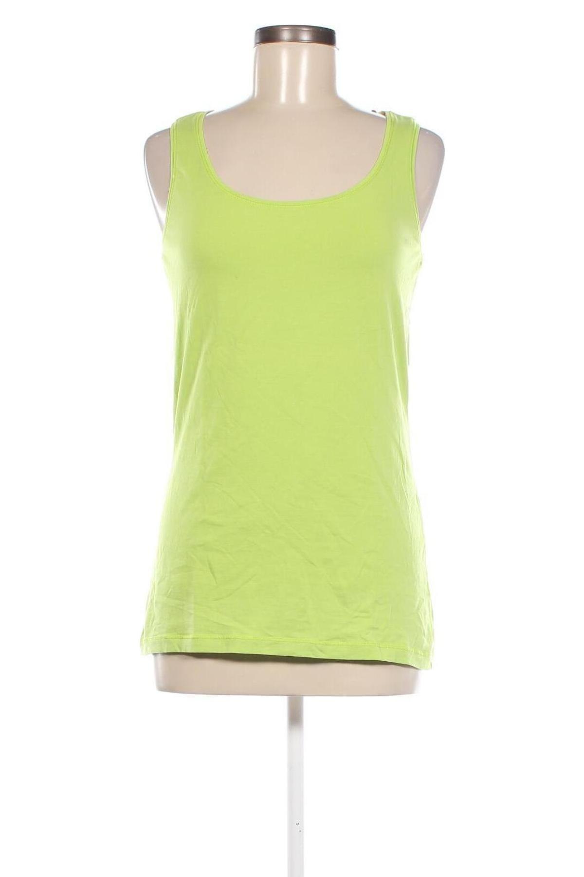 Γυναικείο αμάνικο μπλουζάκι Comma,, Μέγεθος M, Χρώμα Πράσινο, Τιμή 8,18 €
