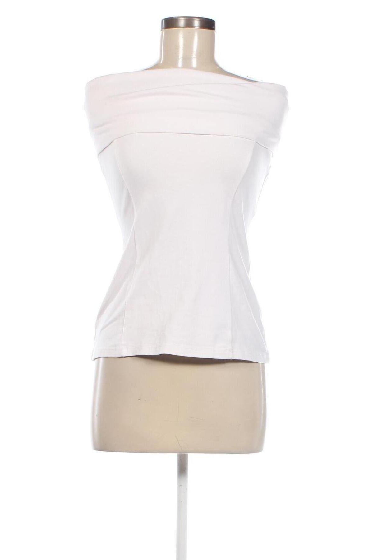 Γυναικείο αμάνικο μπλουζάκι Diego Reiga, Μέγεθος M, Χρώμα Λευκό, Τιμή 4,08 €