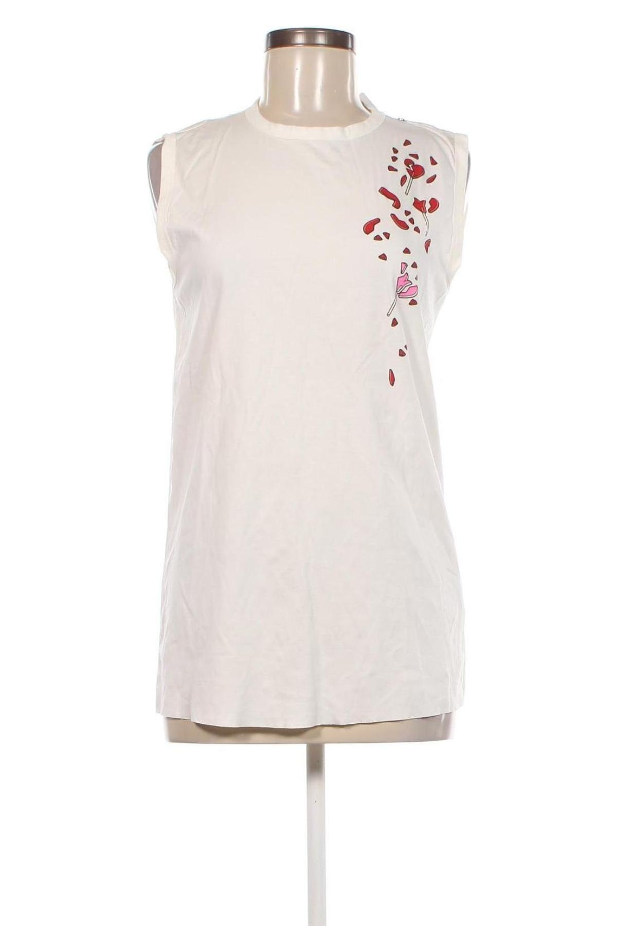 Γυναικείο αμάνικο μπλουζάκι Diesel, Μέγεθος M, Χρώμα Λευκό, Τιμή 30,81 €