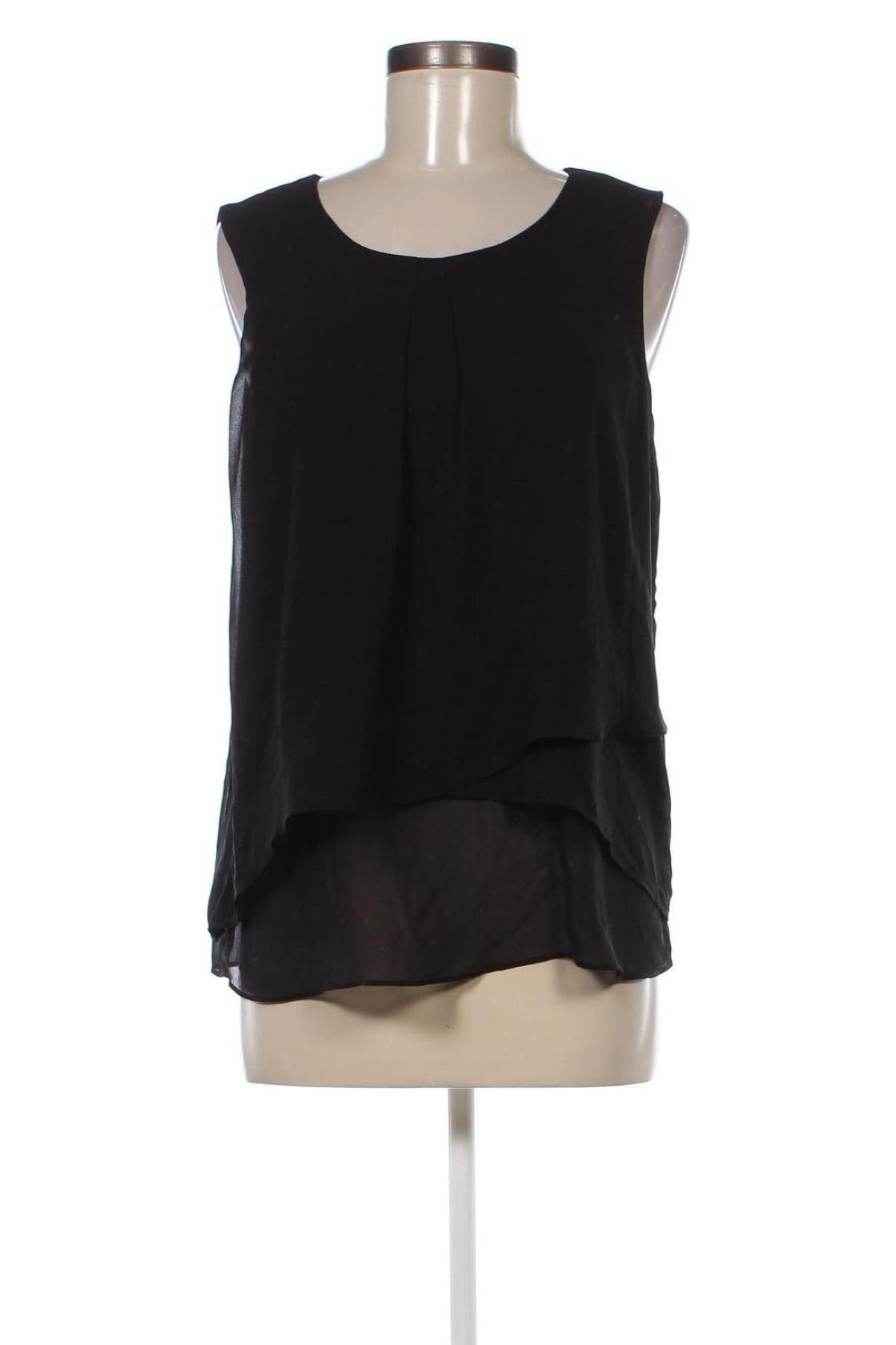 Γυναικείο αμάνικο μπλουζάκι Esprit, Μέγεθος M, Χρώμα Μαύρο, Τιμή 2,86 €