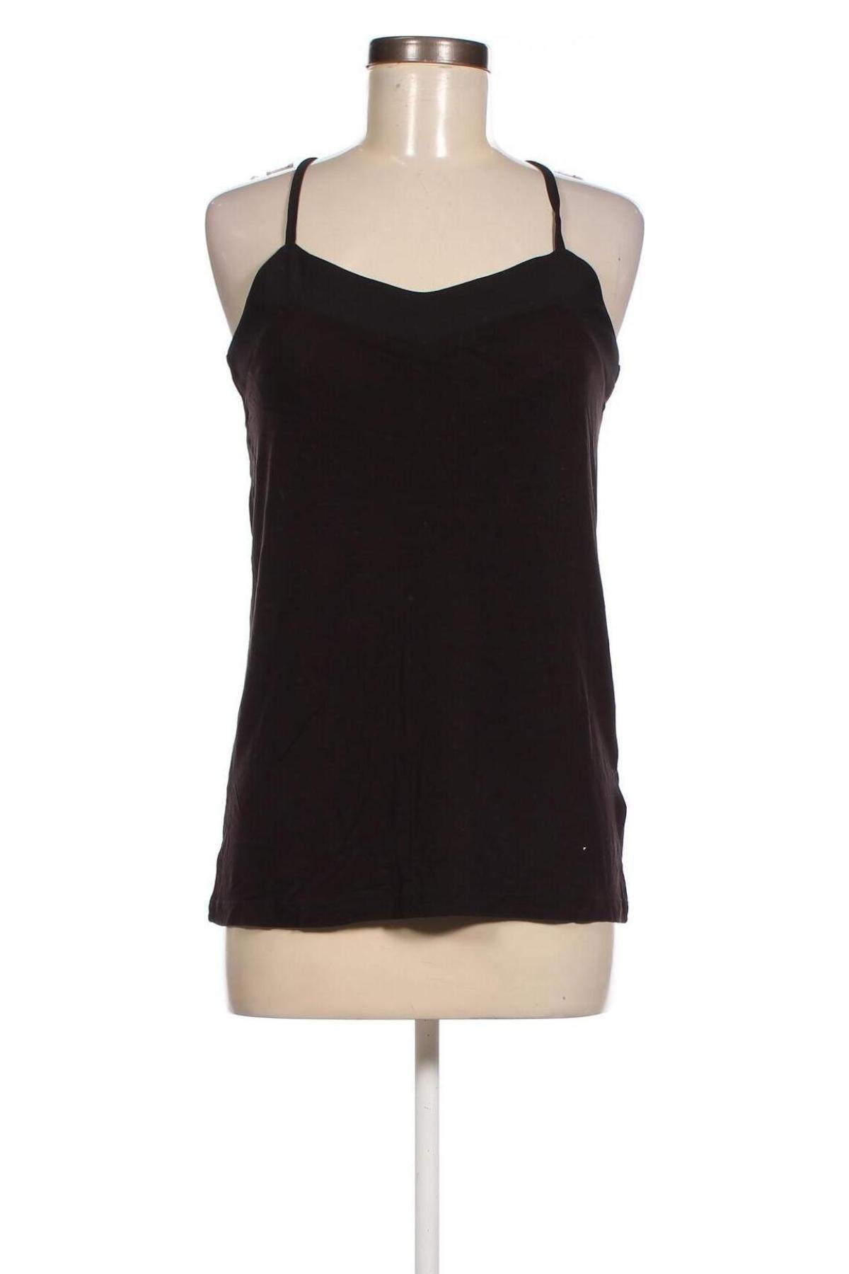Γυναικείο αμάνικο μπλουζάκι F&F, Μέγεθος S, Χρώμα Μαύρο, Τιμή 3,79 €