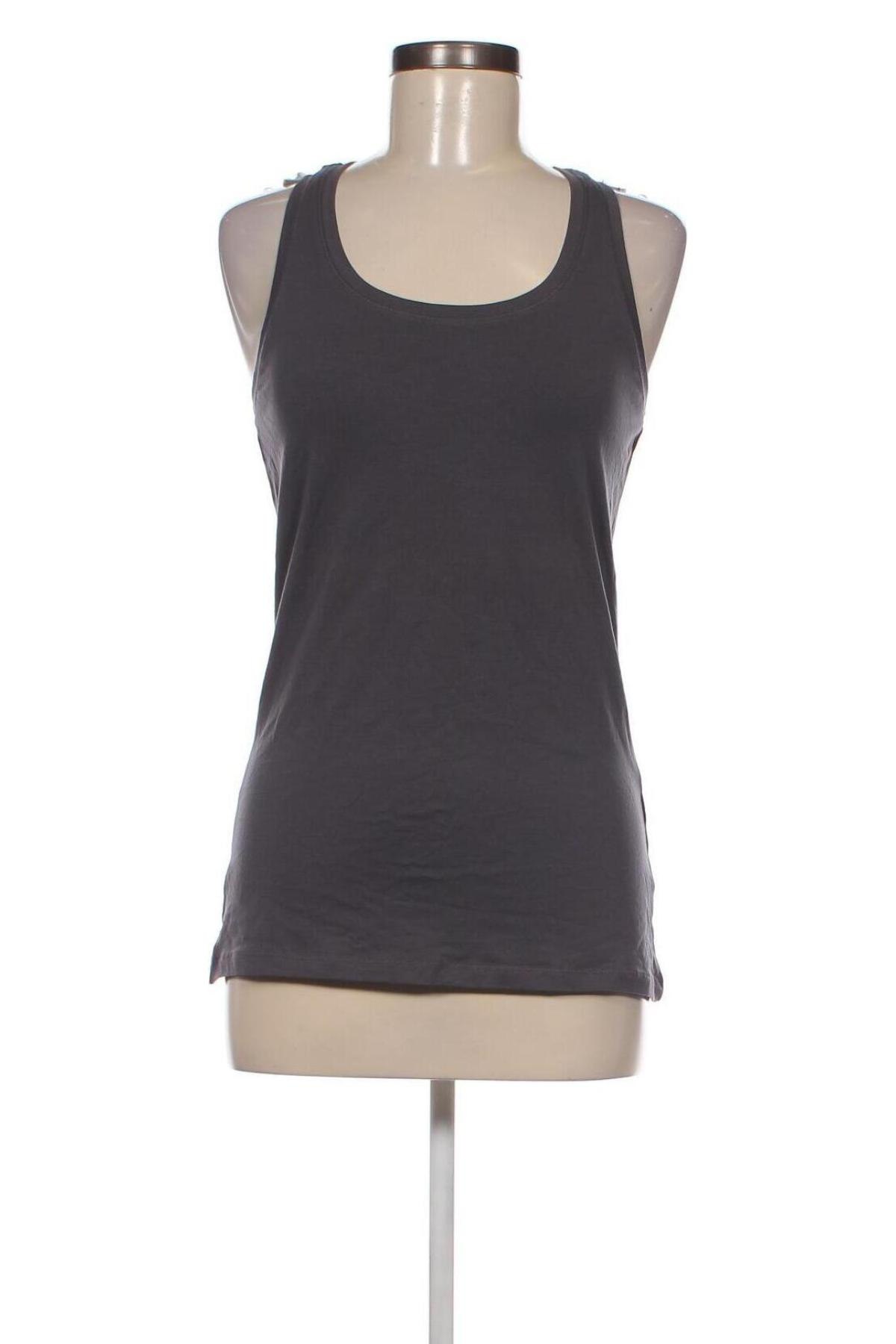 Γυναικείο αμάνικο μπλουζάκι Fb Sister, Μέγεθος L, Χρώμα Γκρί, Τιμή 4,18 €