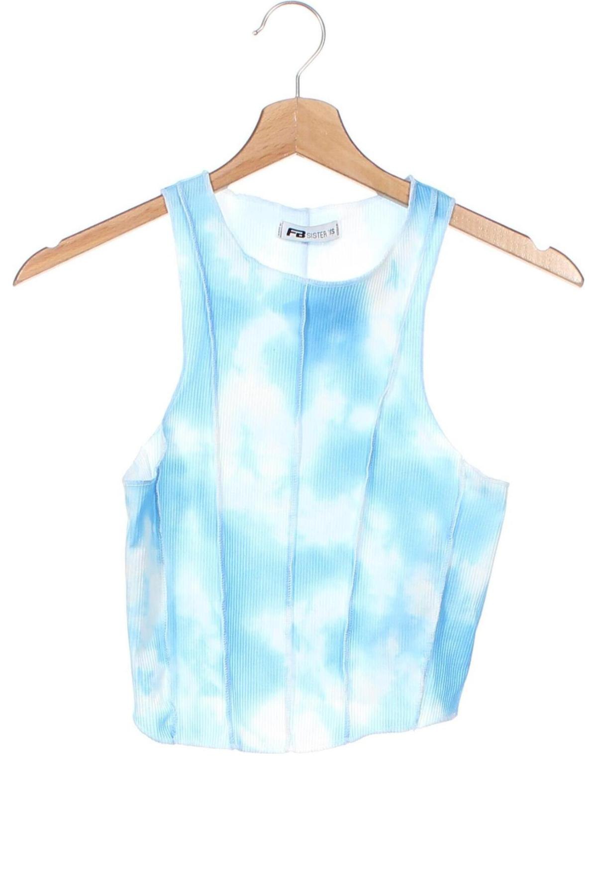 Γυναικείο αμάνικο μπλουζάκι Fb Sister, Μέγεθος XS, Χρώμα Πολύχρωμο, Τιμή 3,97 €