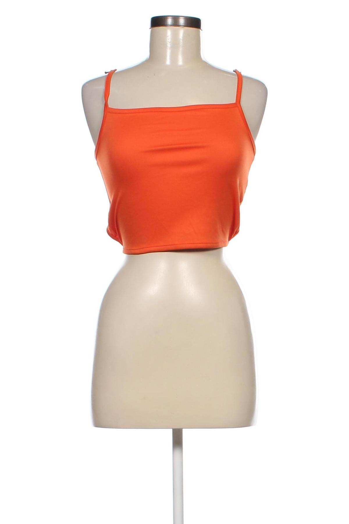 Γυναικείο αμάνικο μπλουζάκι Fishbone, Μέγεθος M, Χρώμα Πορτοκαλί, Τιμή 2,41 €