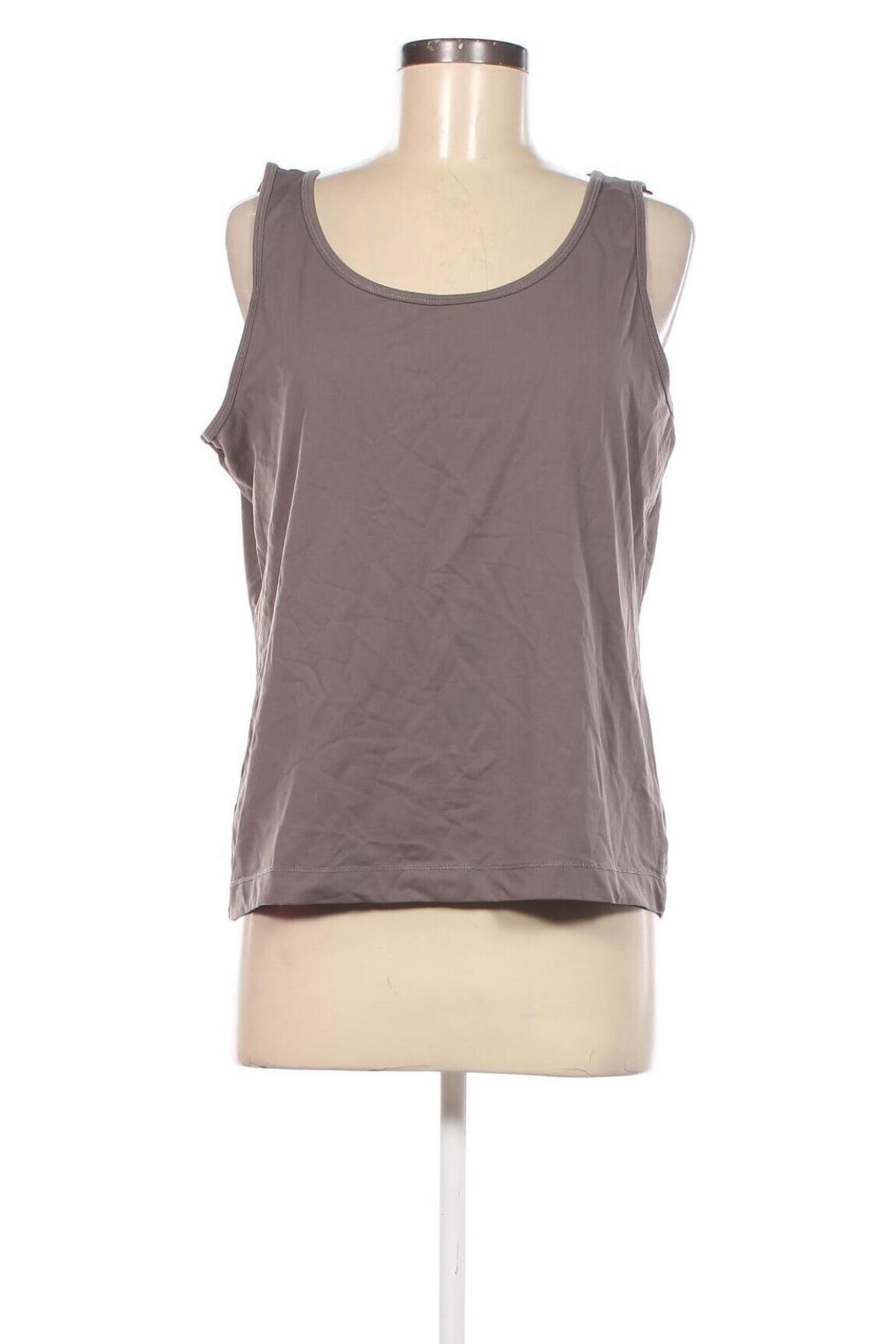 Γυναικείο αμάνικο μπλουζάκι Gelco, Μέγεθος L, Χρώμα Γκρί, Τιμή 3,94 €