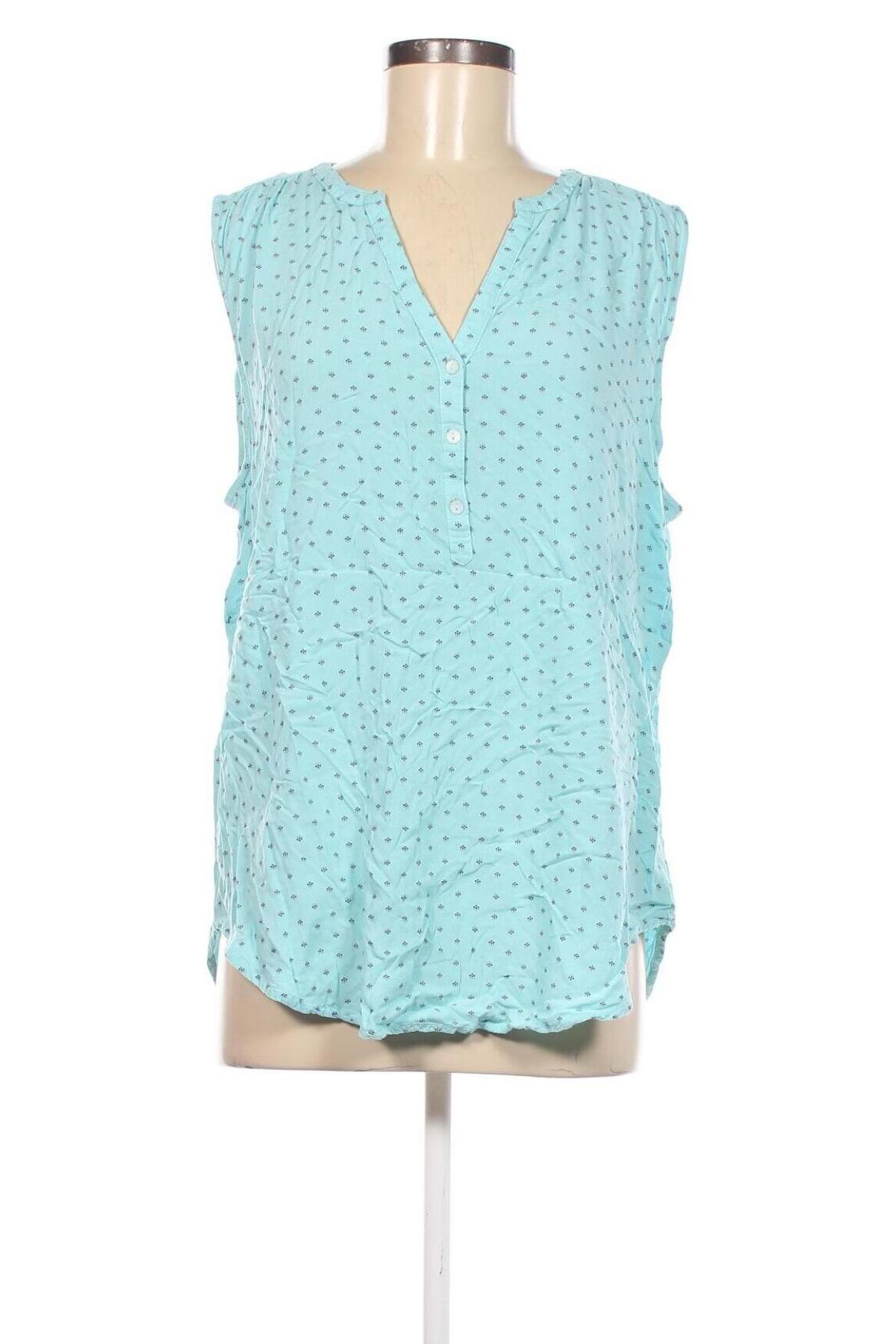 Γυναικείο αμάνικο μπλουζάκι Gina Benotti, Μέγεθος L, Χρώμα Μπλέ, Τιμή 4,18 €