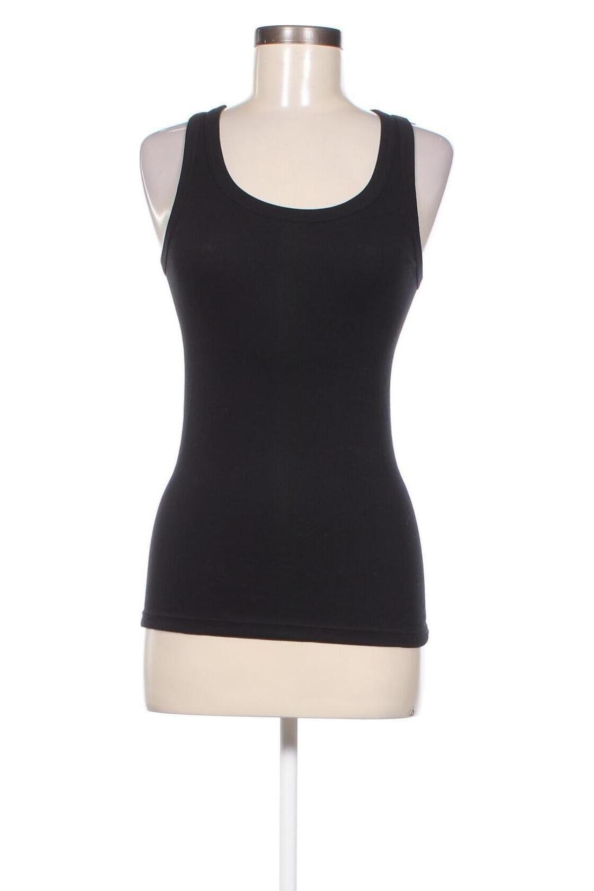 Γυναικείο αμάνικο μπλουζάκι H.I.S, Μέγεθος M, Χρώμα Μαύρο, Τιμή 10,82 €