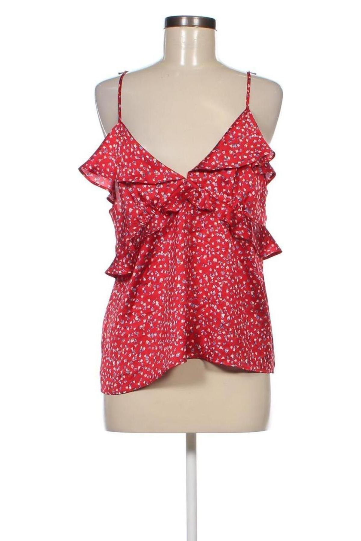 Γυναικείο αμάνικο μπλουζάκι H&M, Μέγεθος M, Χρώμα Κόκκινο, Τιμή 2,81 €