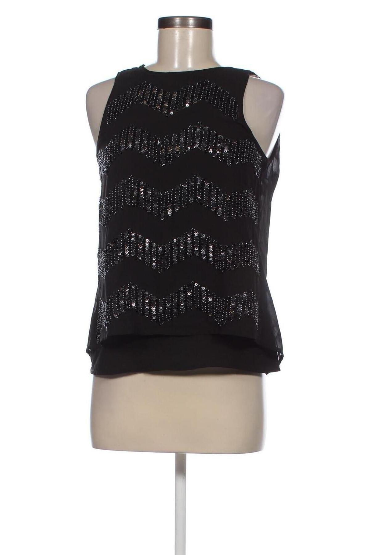 Tricou de damă H&M, Mărime XS, Culoare Negru, Preț 14,97 Lei