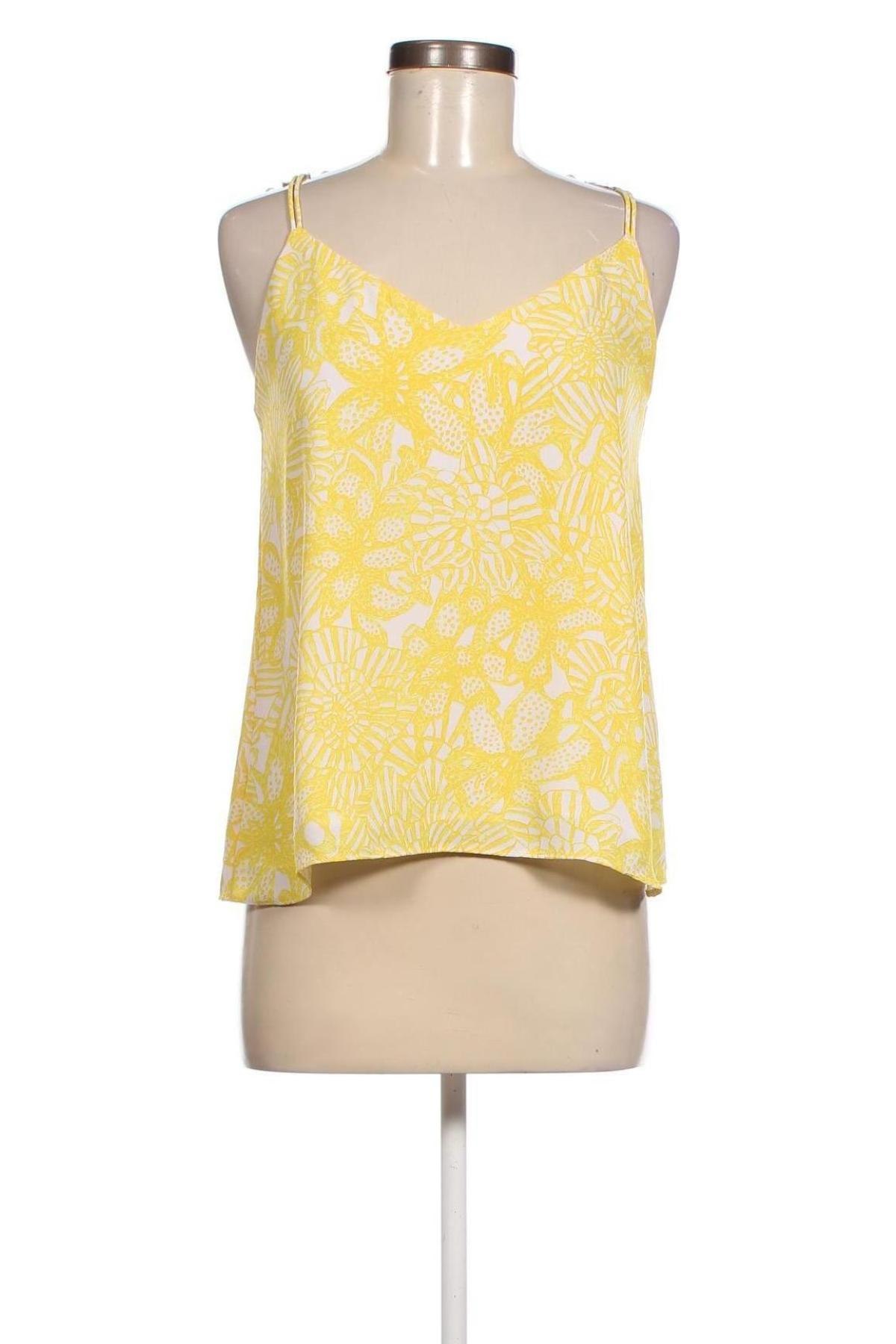 Γυναικείο αμάνικο μπλουζάκι H&M, Μέγεθος S, Χρώμα Κίτρινο, Τιμή 3,59 €