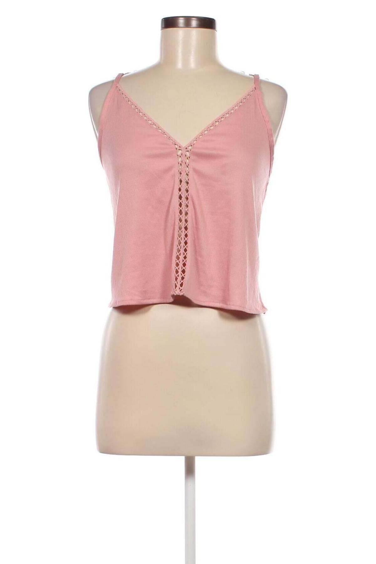 Γυναικείο αμάνικο μπλουζάκι H&M Divided, Μέγεθος S, Χρώμα Ρόζ , Τιμή 2,01 €