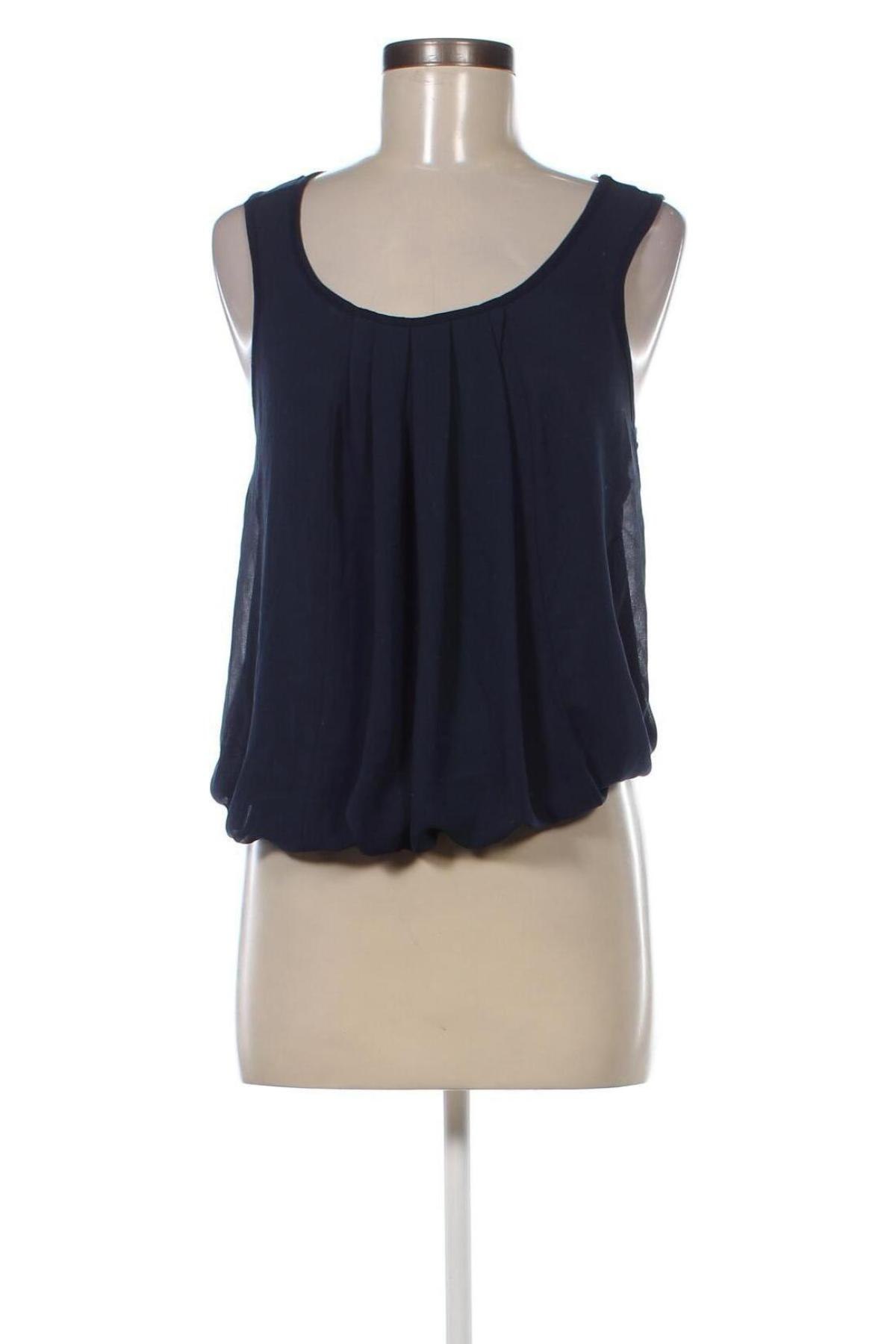 Γυναικείο αμάνικο μπλουζάκι Items Vero Moda, Μέγεθος S, Χρώμα Μπλέ, Τιμή 2,17 €