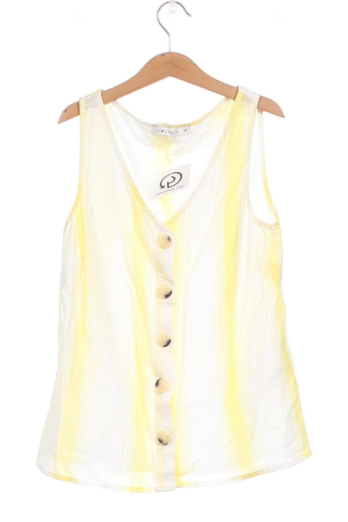 Γυναικείο αμάνικο μπλουζάκι LCW, Μέγεθος XS, Χρώμα Πολύχρωμο, Τιμή 3,79 €