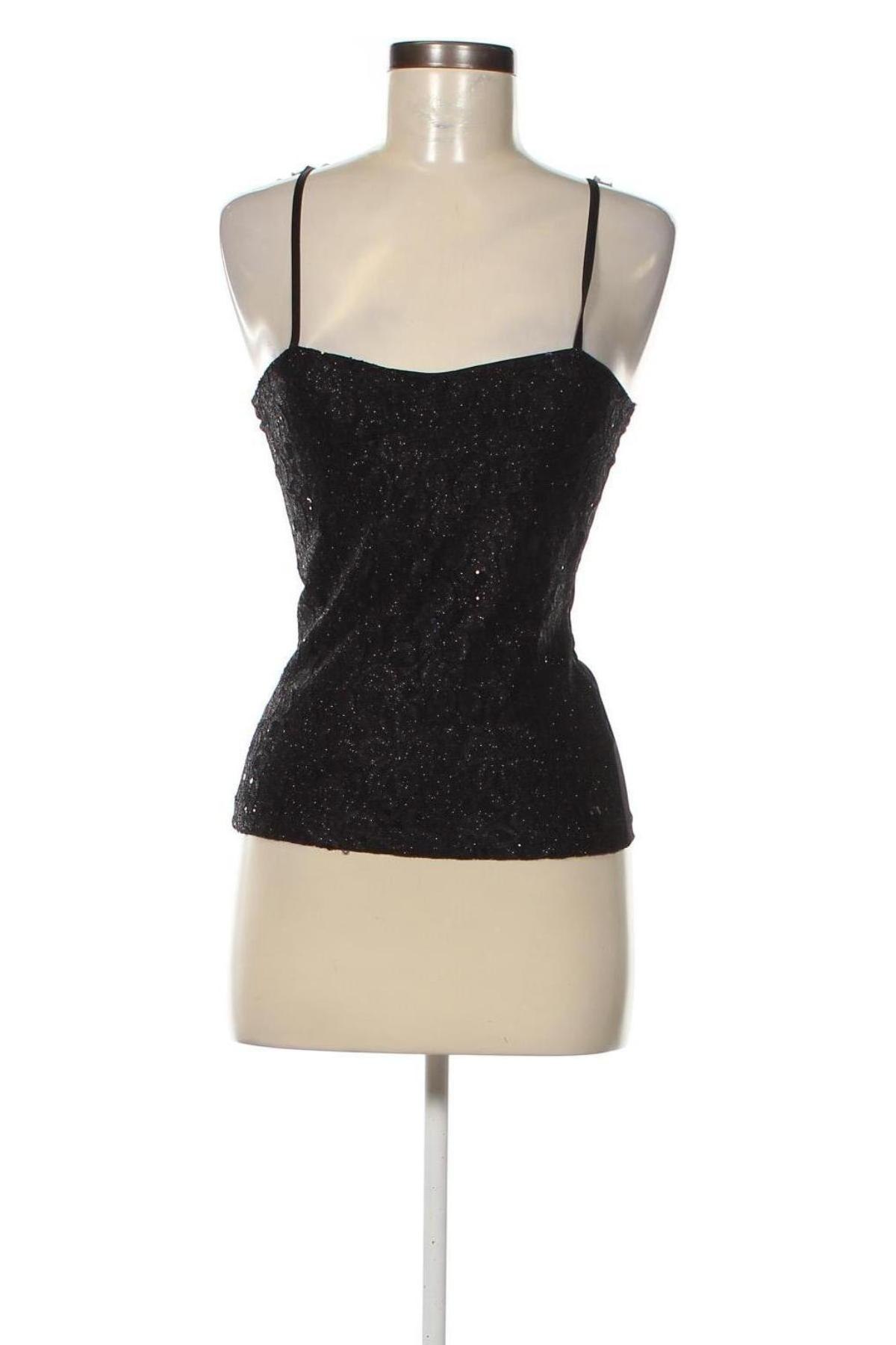 Γυναικείο αμάνικο μπλουζάκι Lady Elite, Μέγεθος S, Χρώμα Μαύρο, Τιμή 3,99 €