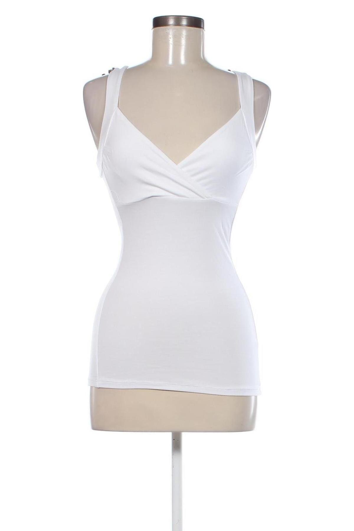 Γυναικείο αμάνικο μπλουζάκι Laura Scott, Μέγεθος XXS, Χρώμα Λευκό, Τιμή 5,20 €