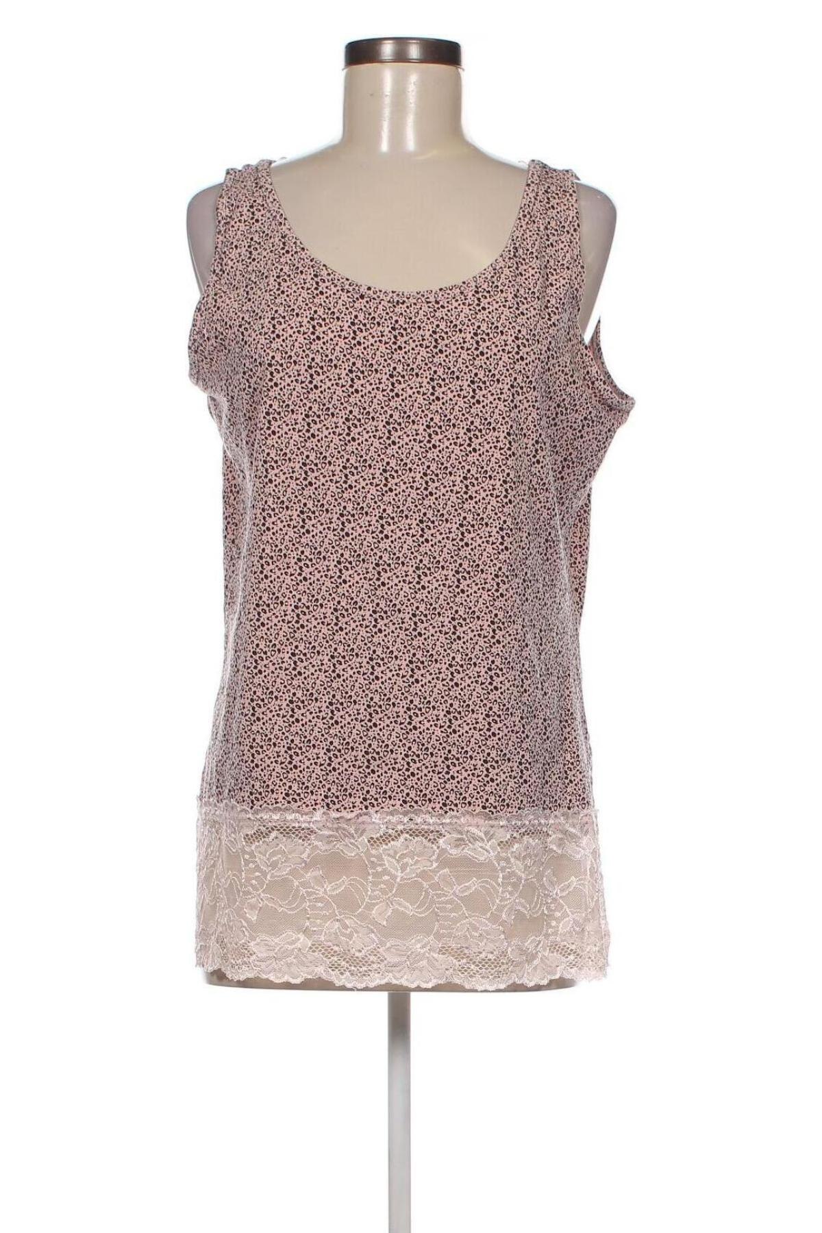 Γυναικείο αμάνικο μπλουζάκι Laura Torelli, Μέγεθος XL, Χρώμα Πολύχρωμο, Τιμή 3,94 €