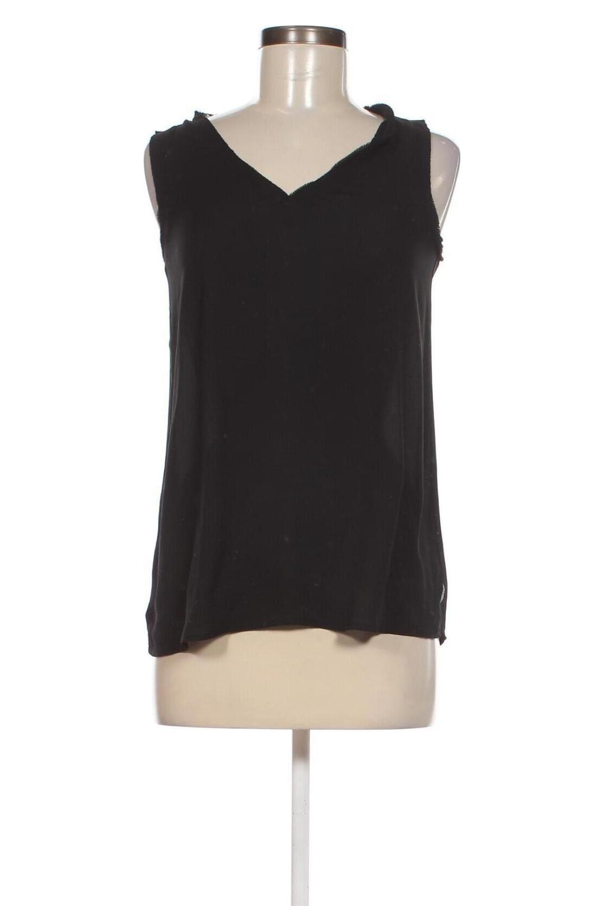 Γυναικείο αμάνικο μπλουζάκι Motivi, Μέγεθος S, Χρώμα Μαύρο, Τιμή 4,30 €