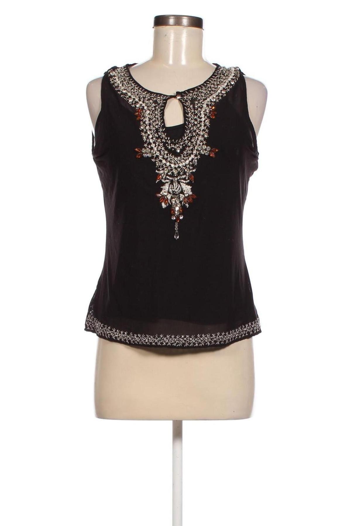 Γυναικείο αμάνικο μπλουζάκι Nicowa, Μέγεθος M, Χρώμα Μαύρο, Τιμή 37,42 €
