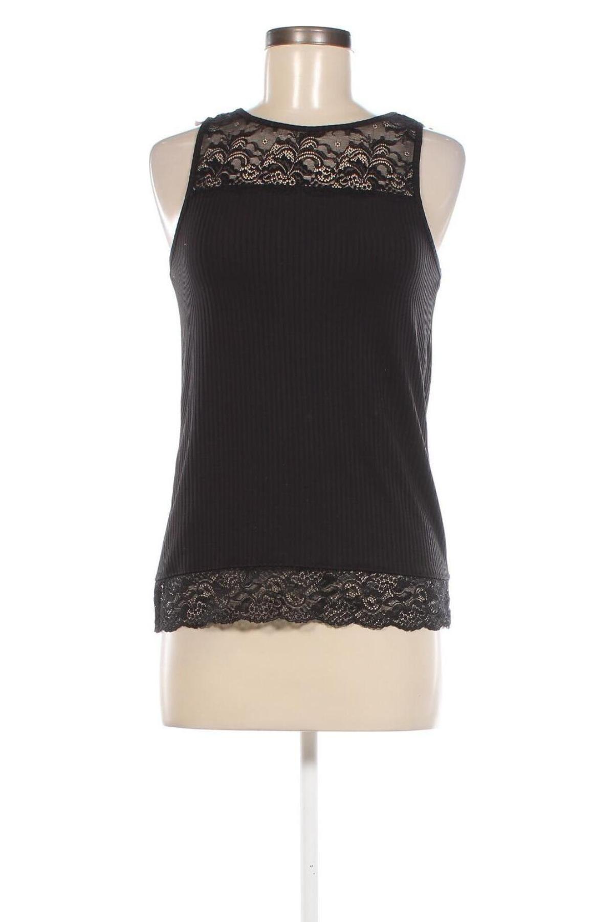 Γυναικείο αμάνικο μπλουζάκι ONLY, Μέγεθος S, Χρώμα Μαύρο, Τιμή 2,60 €