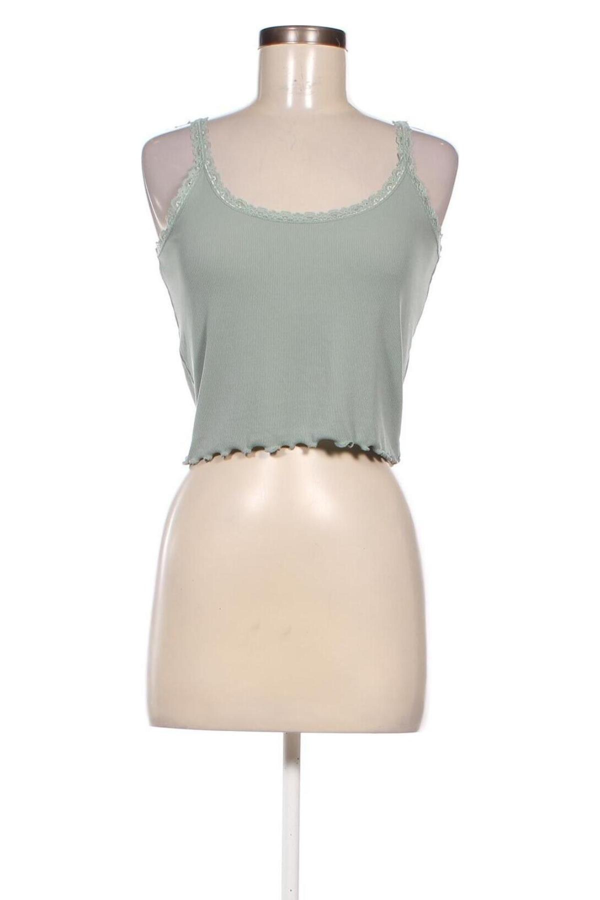 Γυναικείο αμάνικο μπλουζάκι Pigalle, Μέγεθος S, Χρώμα Πράσινο, Τιμή 2,81 €