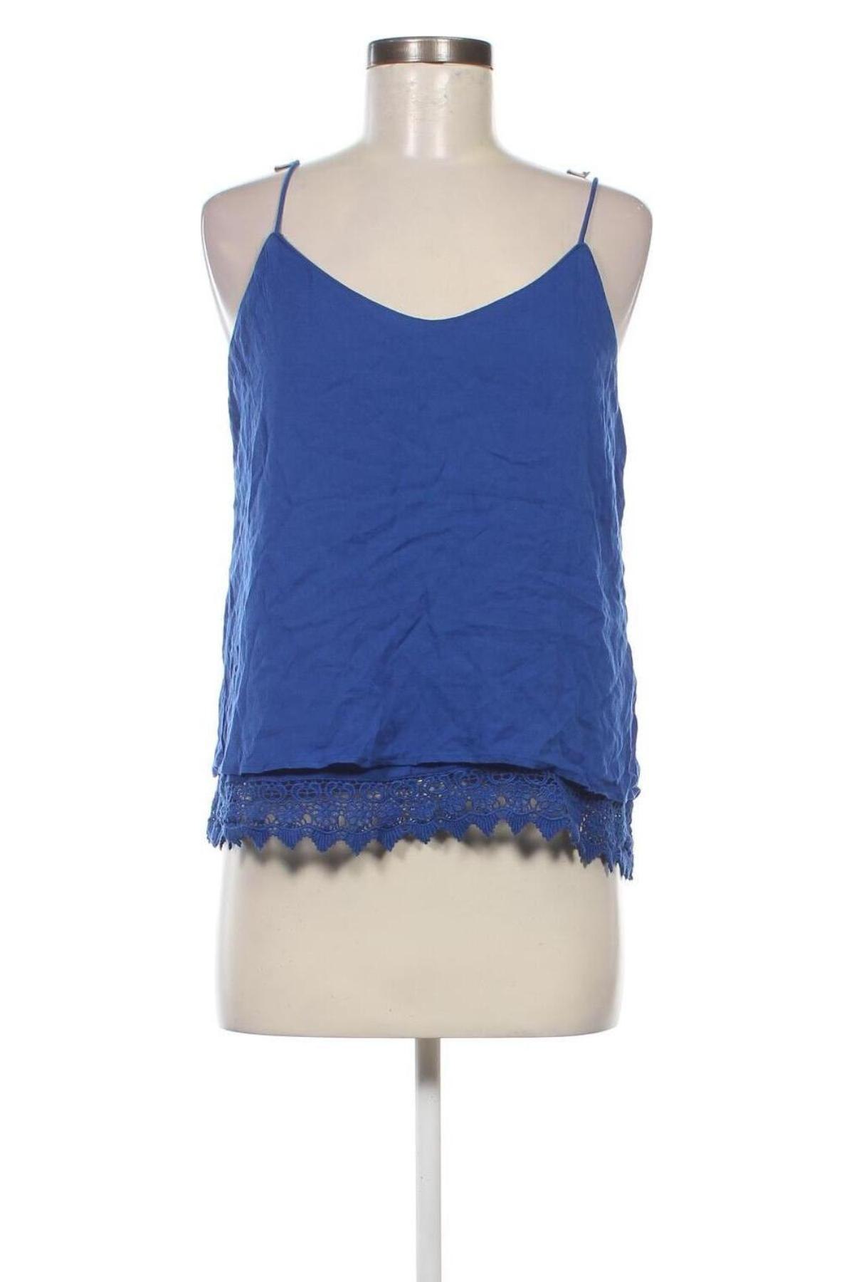 Γυναικείο αμάνικο μπλουζάκι Pigalle by ONLY, Μέγεθος S, Χρώμα Μπλέ, Τιμή 3,03 €