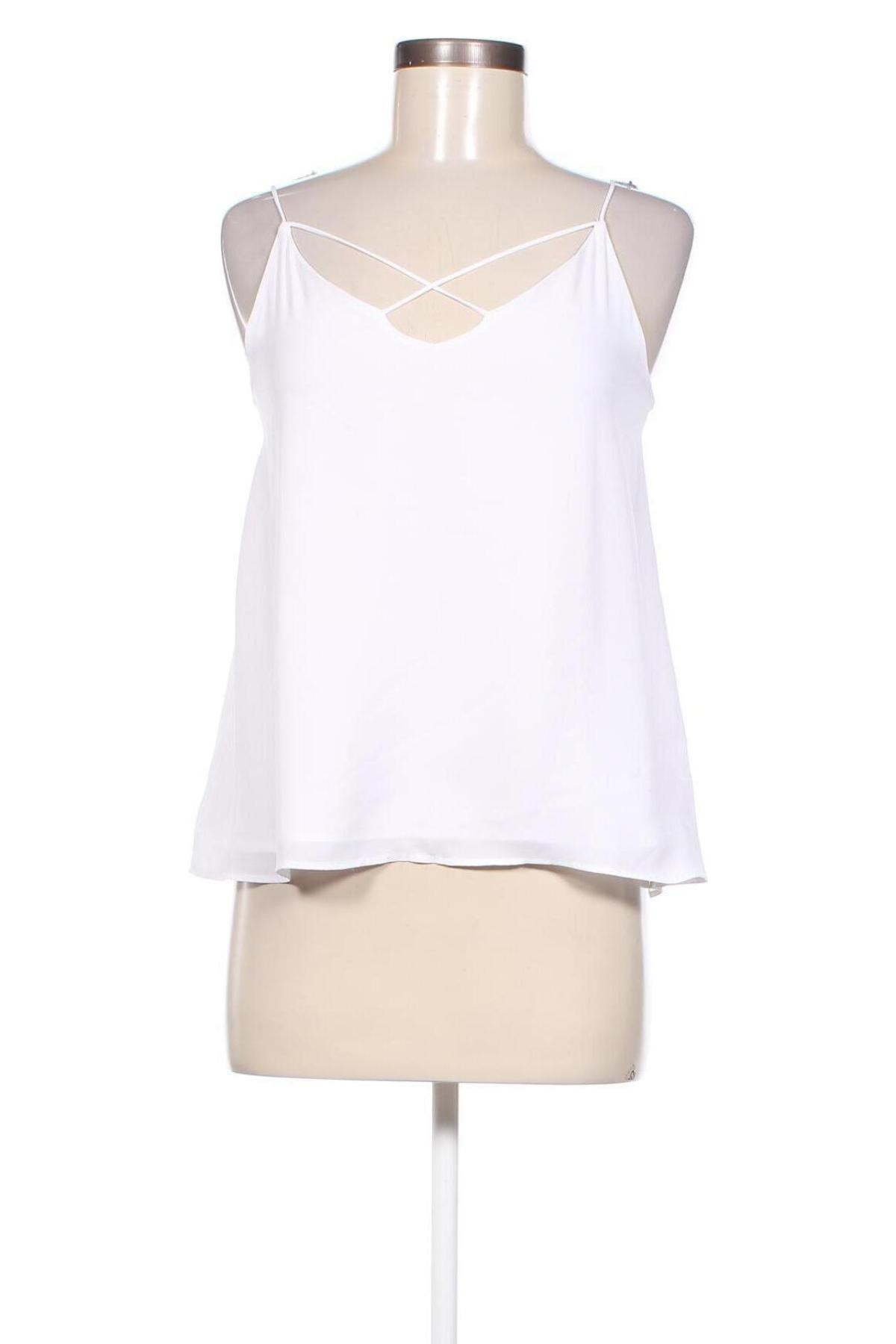Γυναικείο αμάνικο μπλουζάκι Pimkie, Μέγεθος S, Χρώμα Λευκό, Τιμή 8,04 €