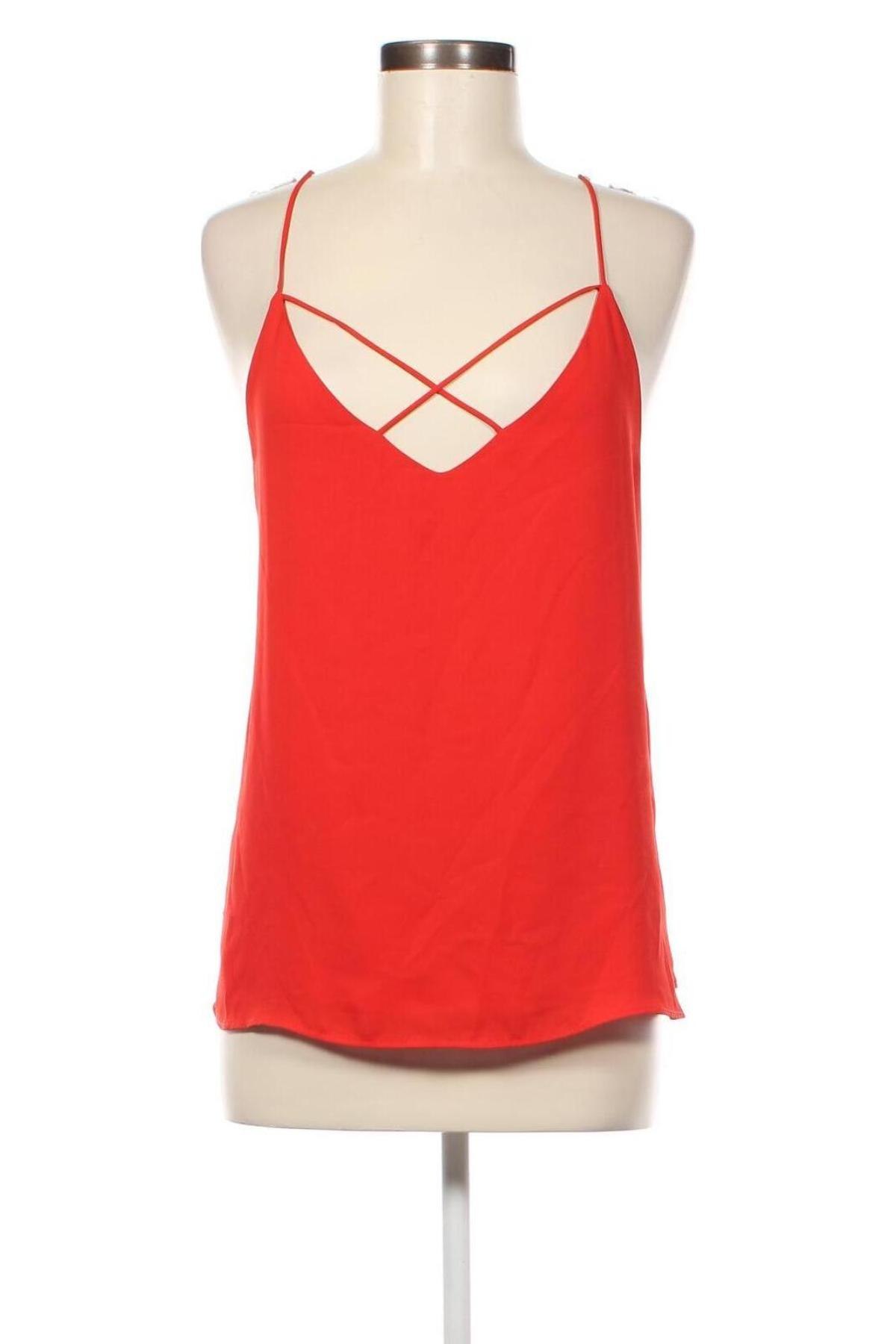 Γυναικείο αμάνικο μπλουζάκι Pimkie, Μέγεθος L, Χρώμα Κόκκινο, Τιμή 3,94 €