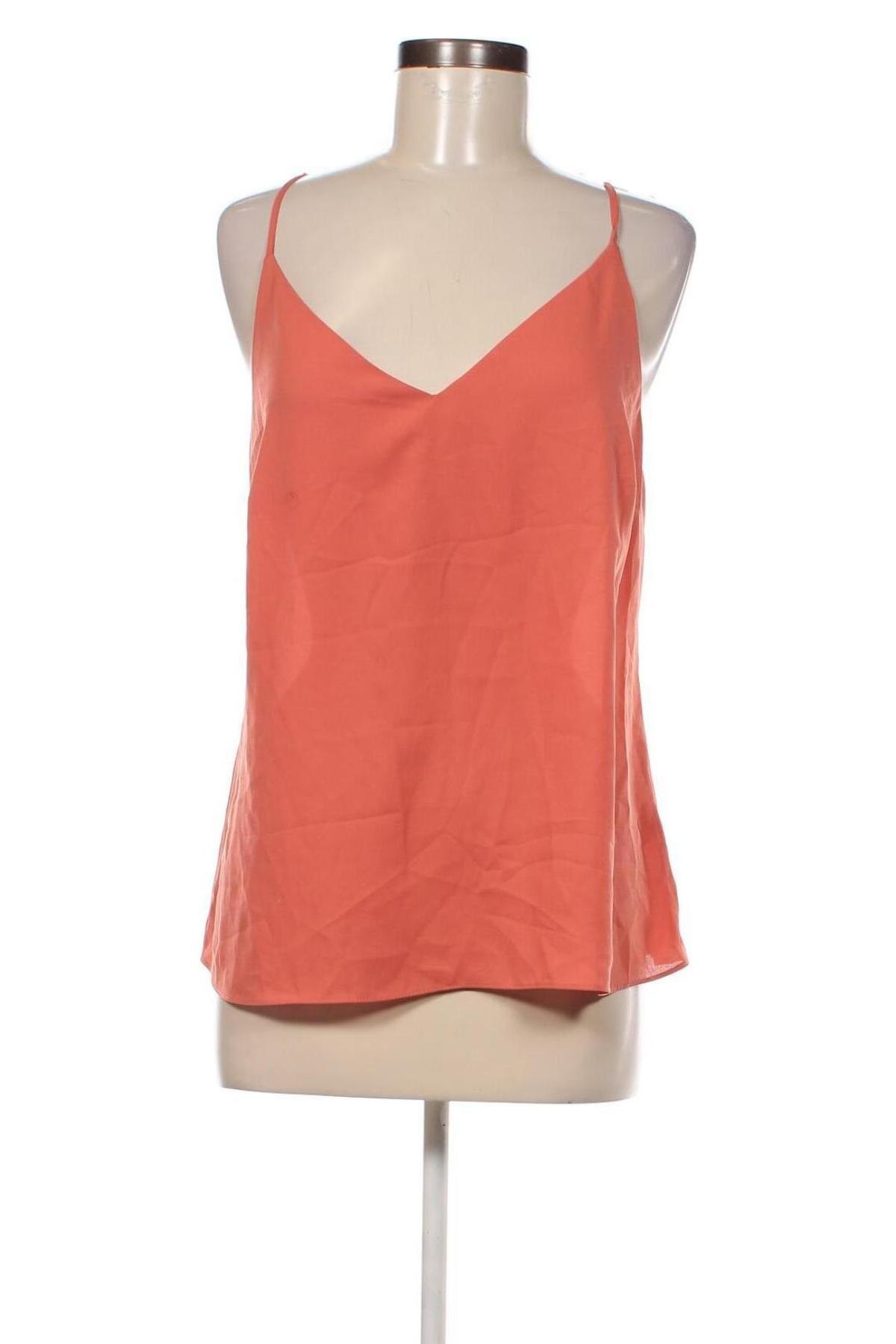 Γυναικείο αμάνικο μπλουζάκι Primark, Μέγεθος L, Χρώμα Πορτοκαλί, Τιμή 4,18 €