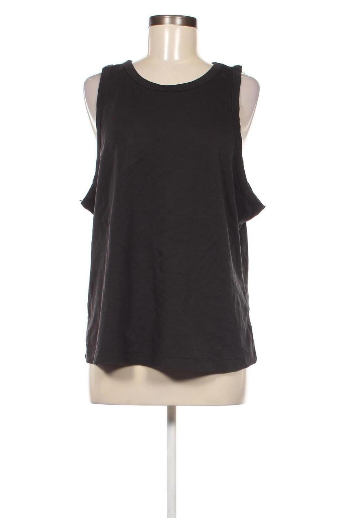 Γυναικείο αμάνικο μπλουζάκι Primark, Μέγεθος XXL, Χρώμα Μαύρο, Τιμή 3,94 €