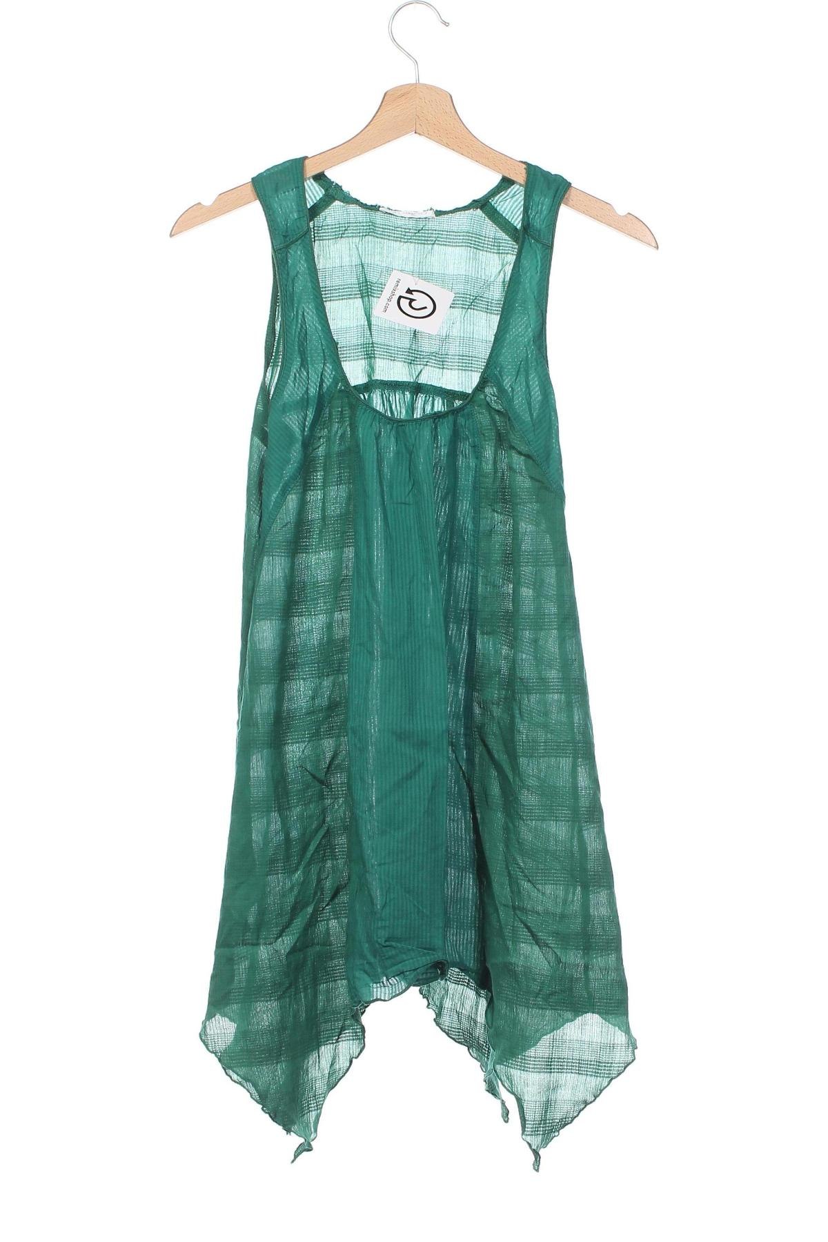Γυναικείο αμάνικο μπλουζάκι Promod, Μέγεθος XS, Χρώμα Πράσινο, Τιμή 4,08 €