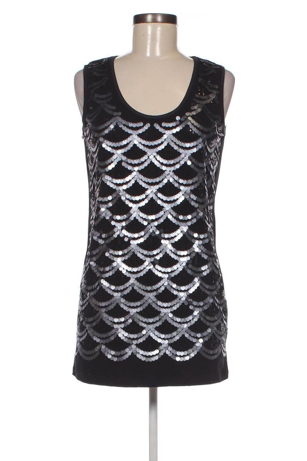 Γυναικείο αμάνικο μπλουζάκι Ricarda M, Μέγεθος L, Χρώμα Μαύρο, Τιμή 3,94 €