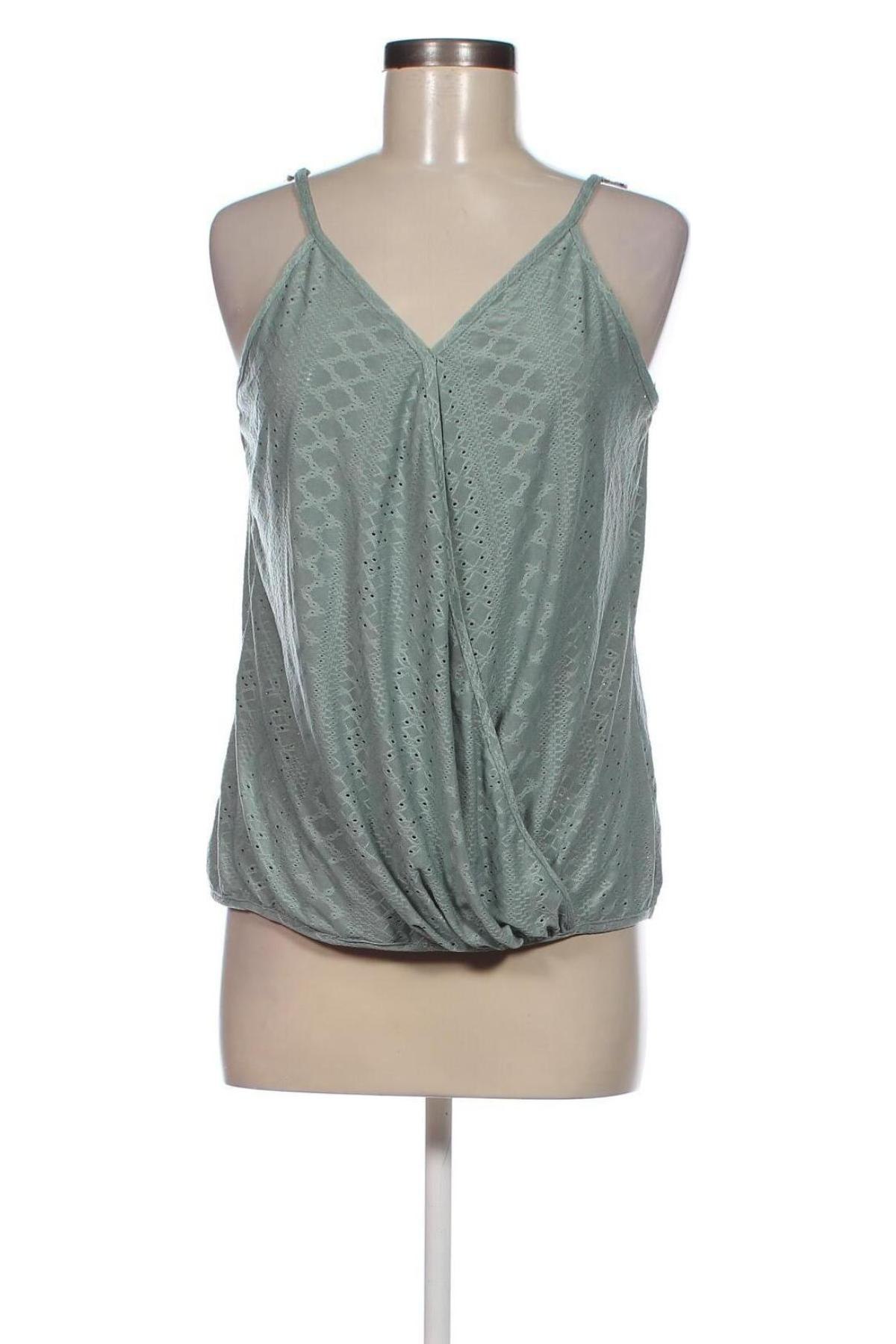 Γυναικείο αμάνικο μπλουζάκι SHEIN, Μέγεθος XL, Χρώμα Πράσινο, Τιμή 3,94 €