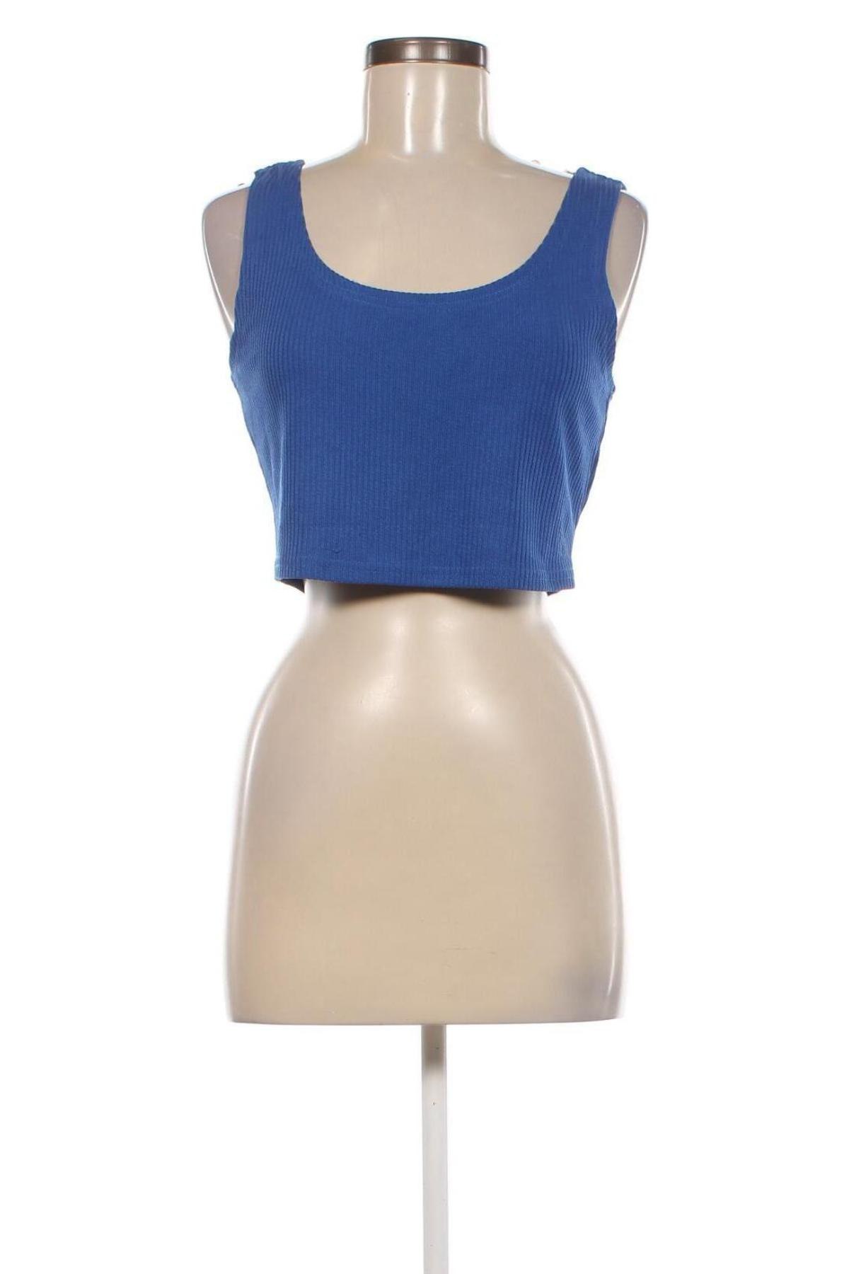 Γυναικείο αμάνικο μπλουζάκι SHEIN, Μέγεθος M, Χρώμα Μπλέ, Τιμή 4,20 €