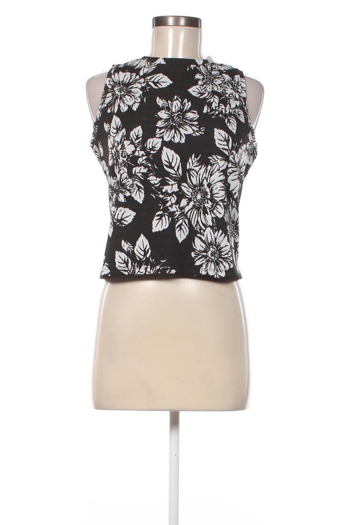 Γυναικείο αμάνικο μπλουζάκι Sinsay, Μέγεθος L, Χρώμα Μαύρο, Τιμή 5,80 €