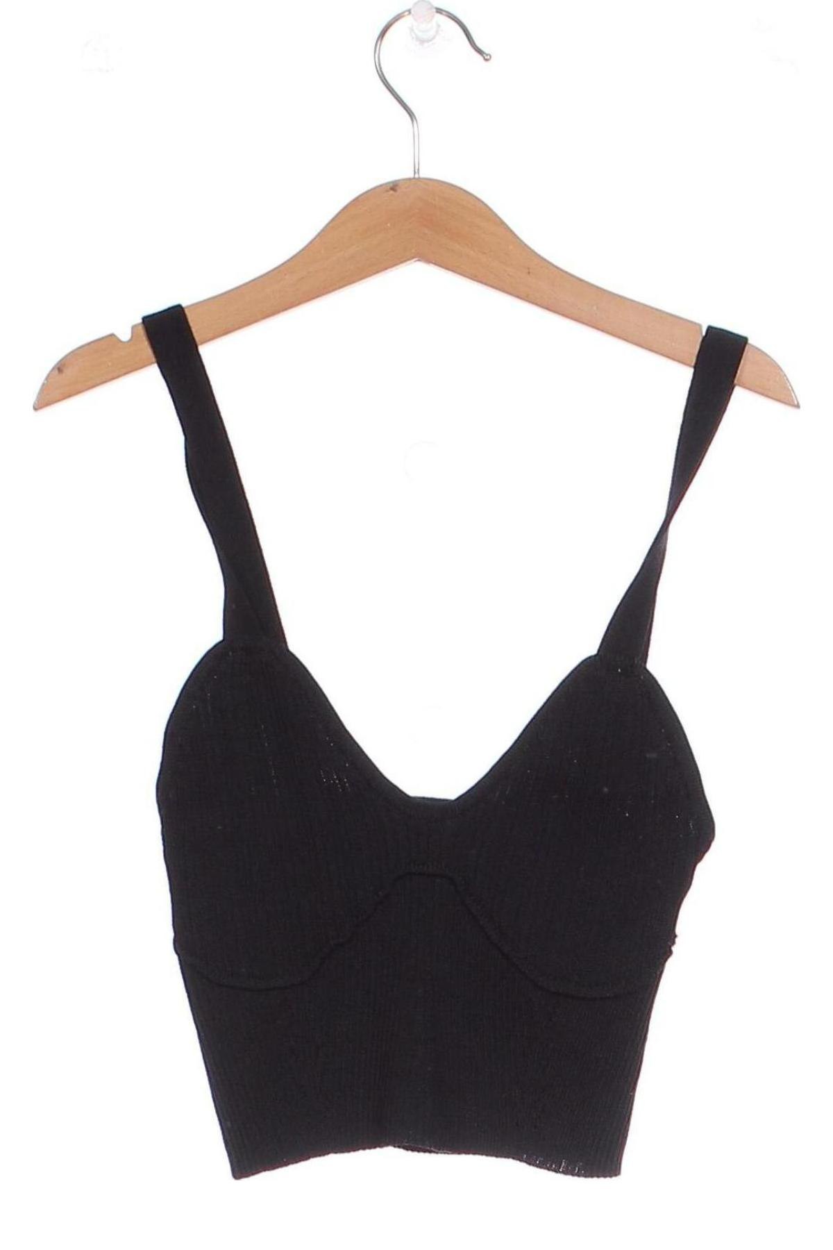 Damentop Stradivarius, Größe XS, Farbe Schwarz, Preis 4,20 €