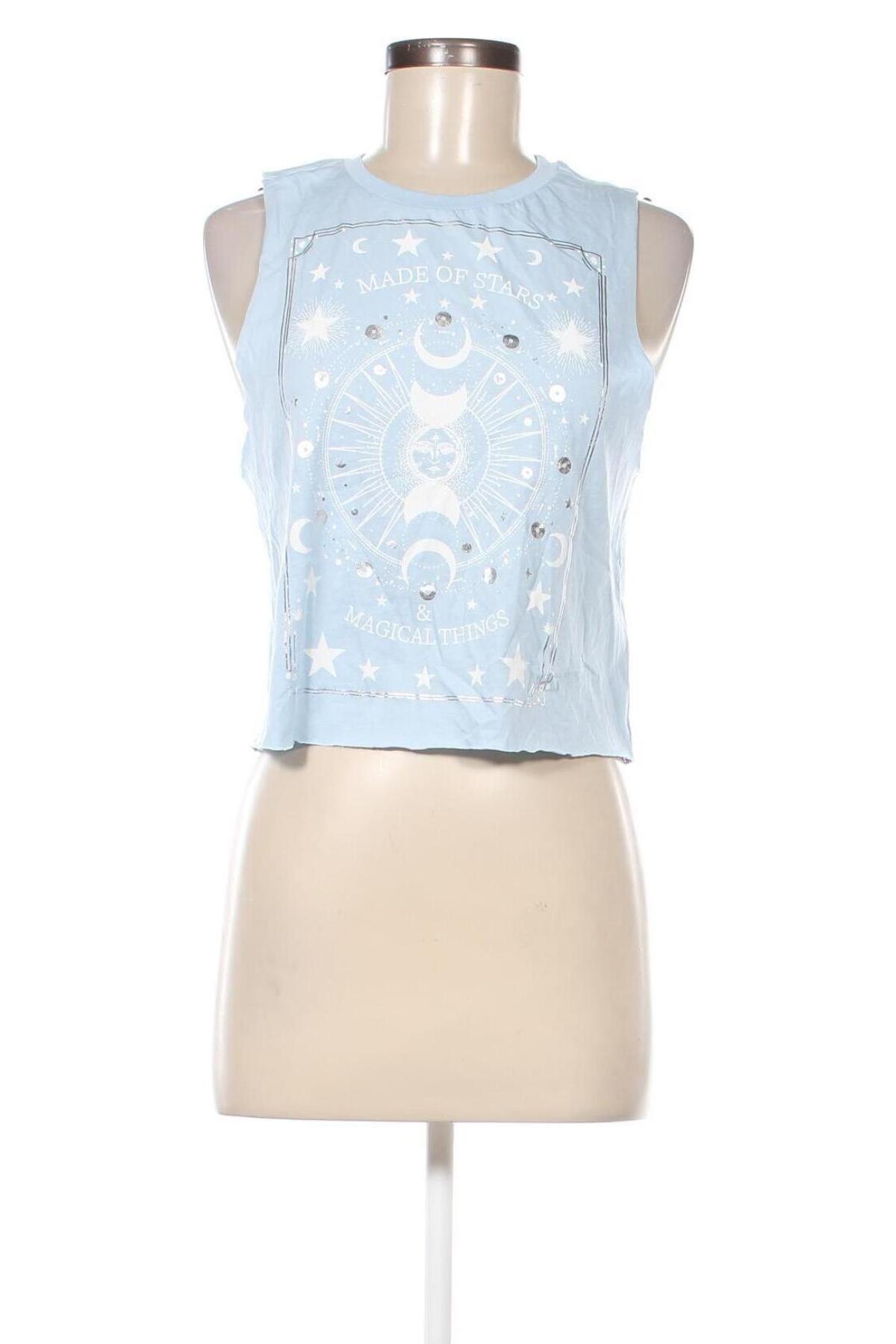 Γυναικείο αμάνικο μπλουζάκι Tallia, Μέγεθος M, Χρώμα Μπλέ, Τιμή 10,30 €