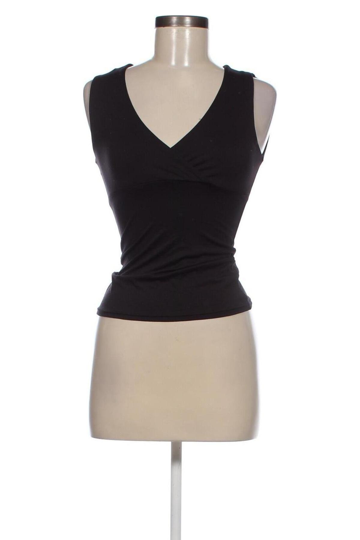 Γυναικείο αμάνικο μπλουζάκι Tally Weijl, Μέγεθος S, Χρώμα Μαύρο, Τιμή 2,89 €