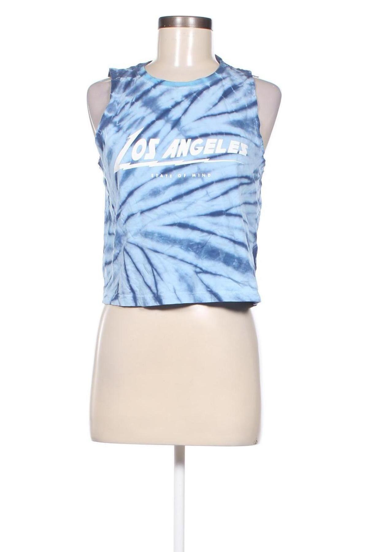 Γυναικείο αμάνικο μπλουζάκι Tally Weijl, Μέγεθος M, Χρώμα Μπλέ, Τιμή 2,81 €