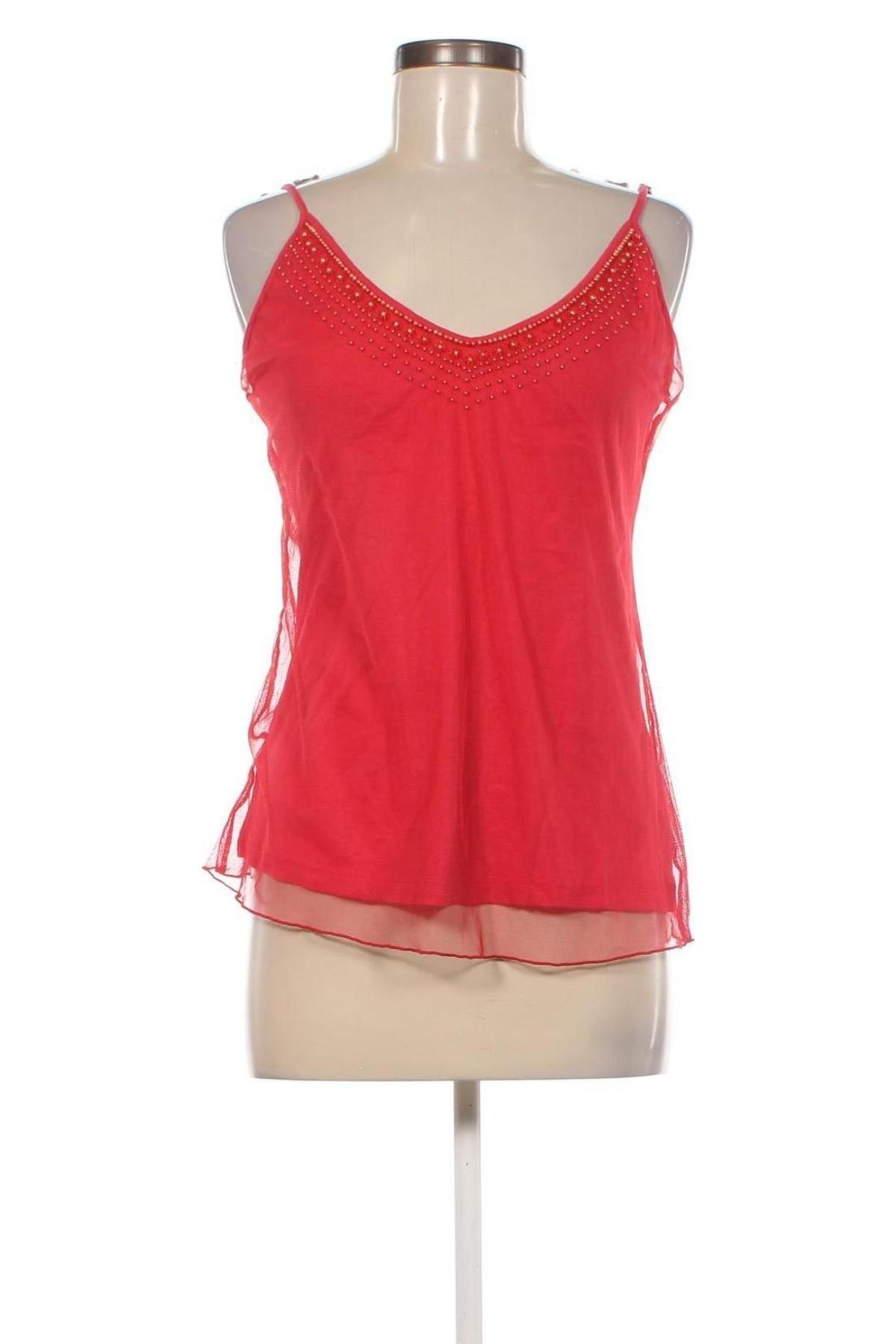 Γυναικείο αμάνικο μπλουζάκι Together, Μέγεθος L, Χρώμα Κόκκινο, Τιμή 3,79 €