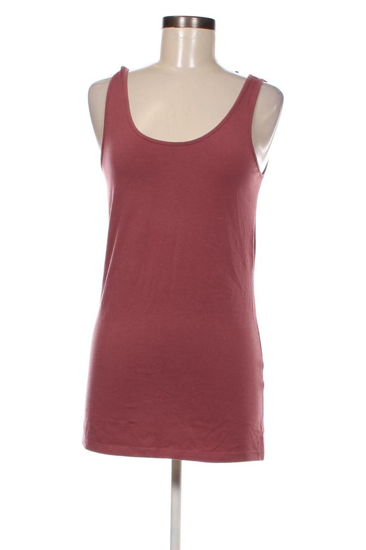 Γυναικείο αμάνικο μπλουζάκι Vero Moda, Μέγεθος L, Χρώμα Σάπιο μήλο, Τιμή 4,24 €