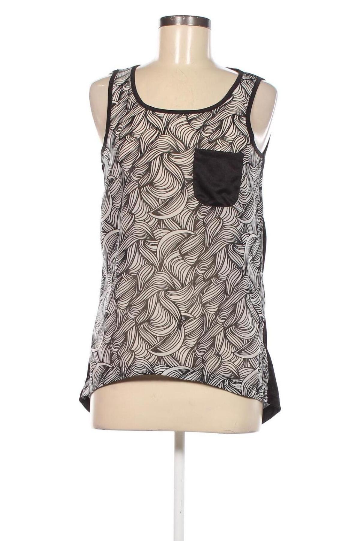Γυναικείο αμάνικο μπλουζάκι Vero Moda, Μέγεθος S, Χρώμα Μαύρο, Τιμή 3,03 €